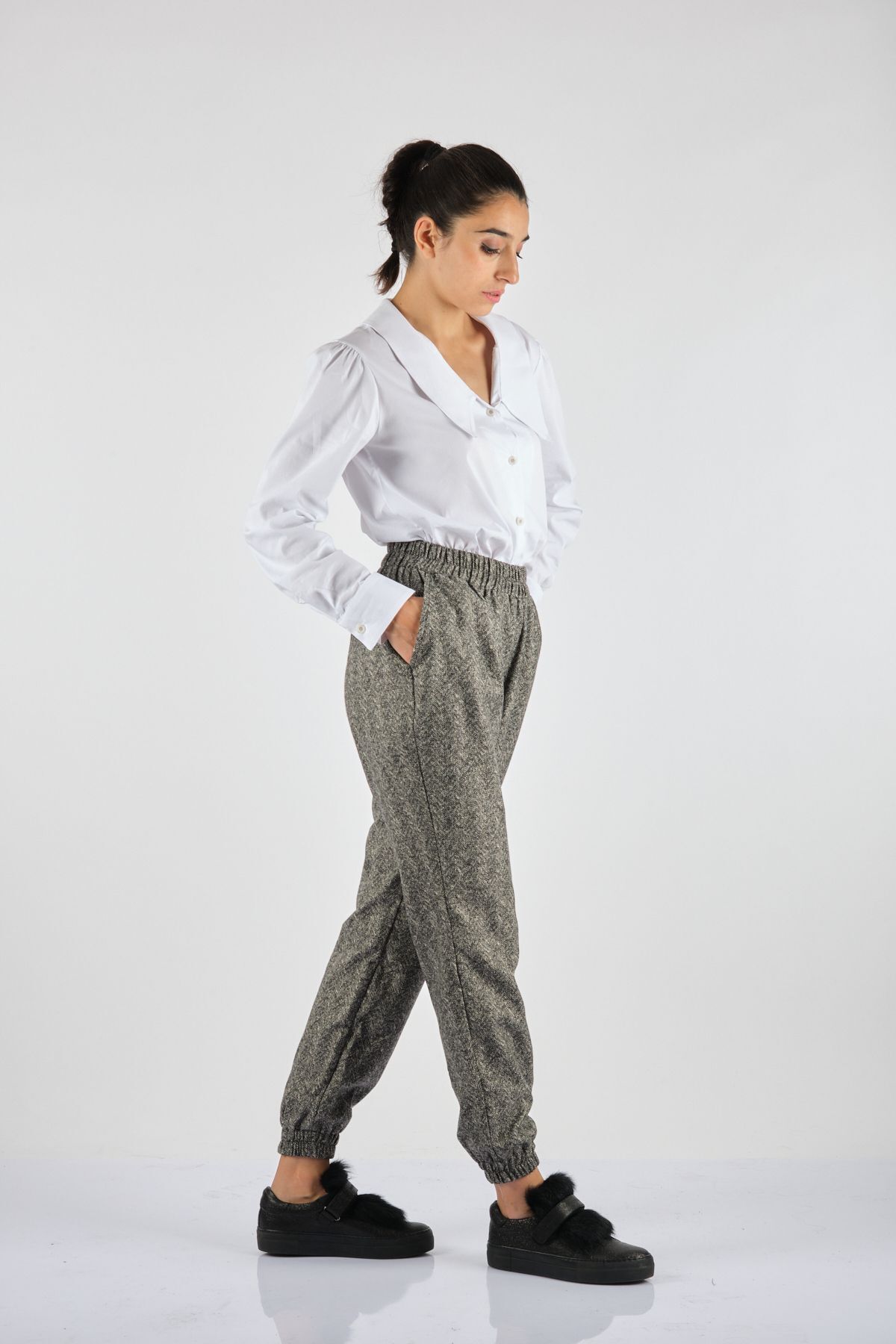 Unıquemode-Unique Mode Women's Trousers Uw 223408 4