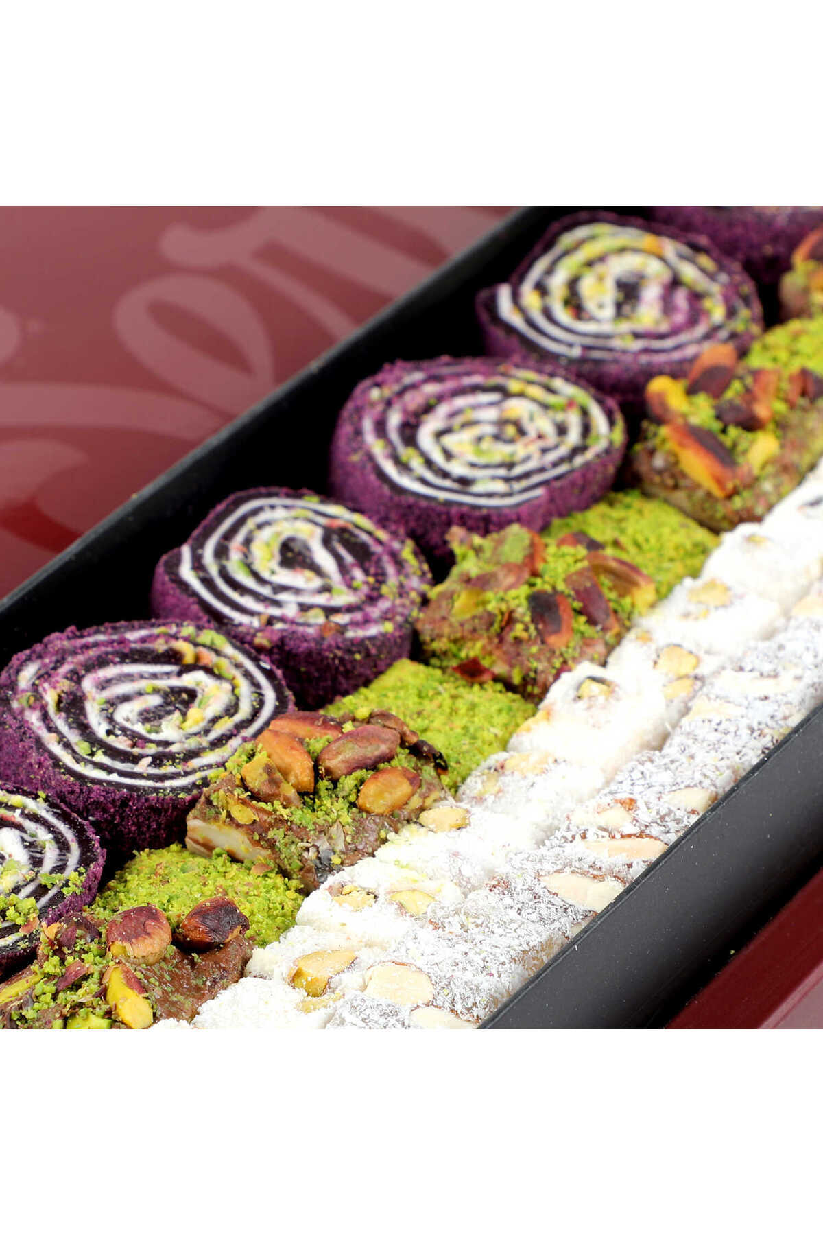 Hacı Şerif-Sultan's Bundle - Baklava and Turkish Delight Bordu, 800g 2