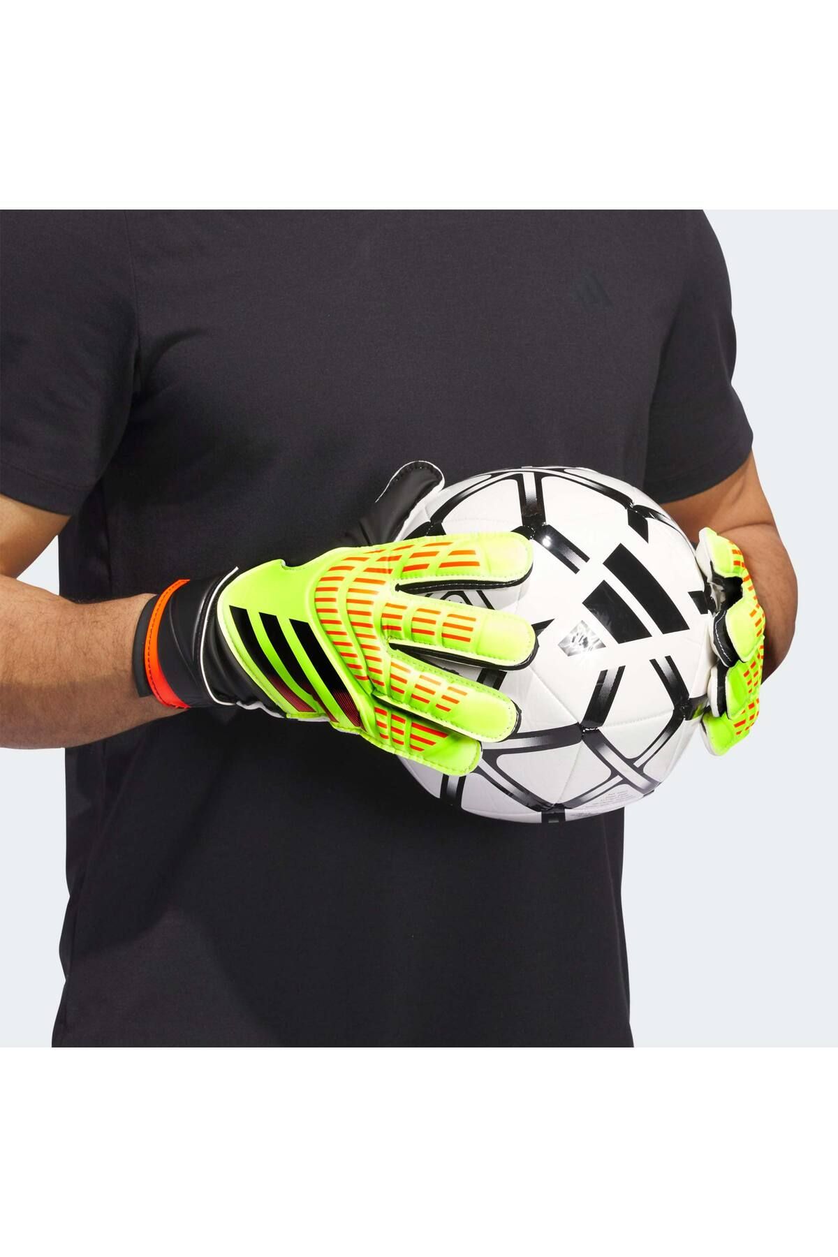 دستکش دروازه بان زرد مردانه eldiveninin pred gl trn iq4026 adidas