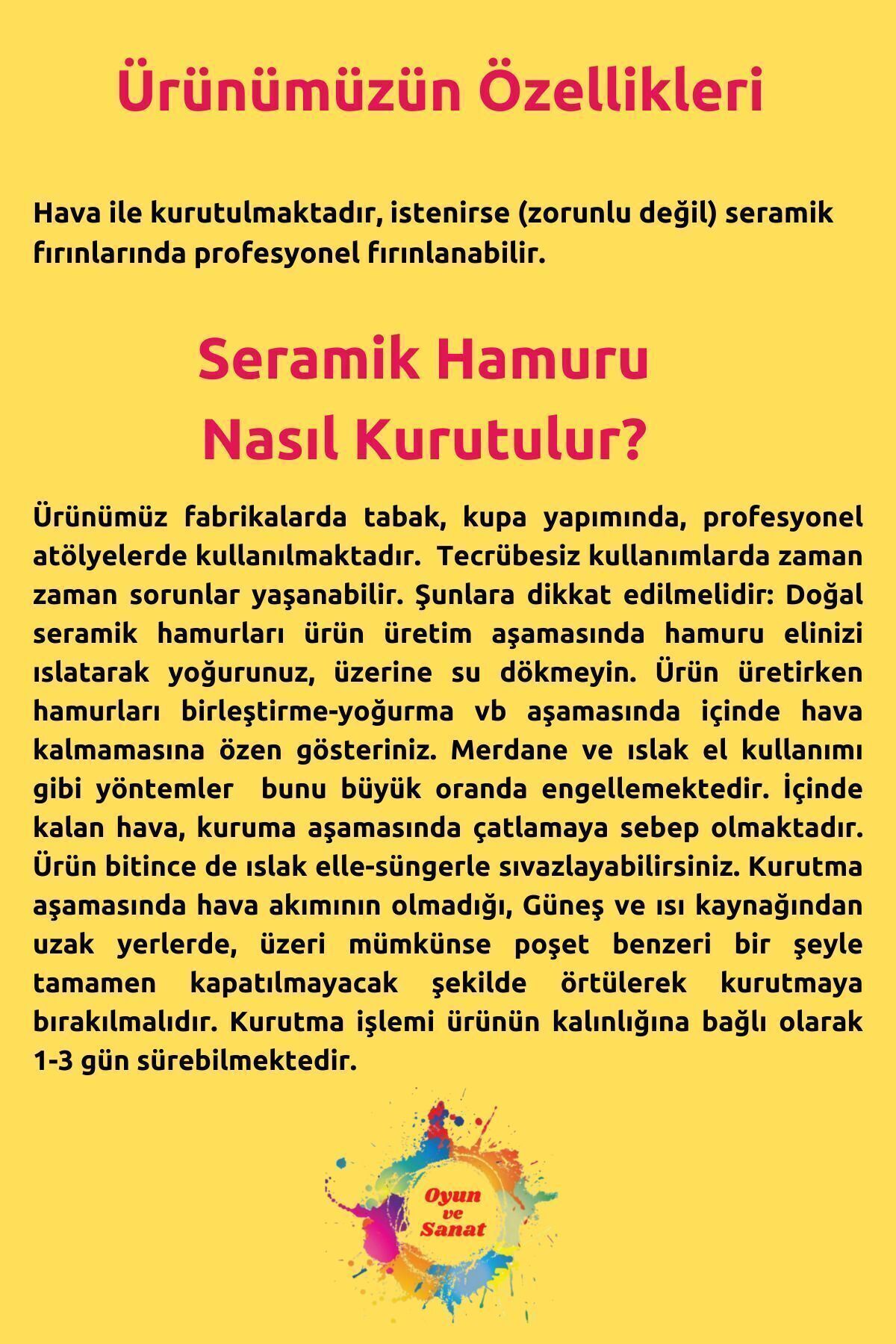 DSH Doğal Seramik Hamuru Seramik Hamuru Başlangıç Seti, Kil Çamuru, Oyun Hamuru, Seramik Şekillendirme Kalemi fotoğrafı 2 (önizleme)