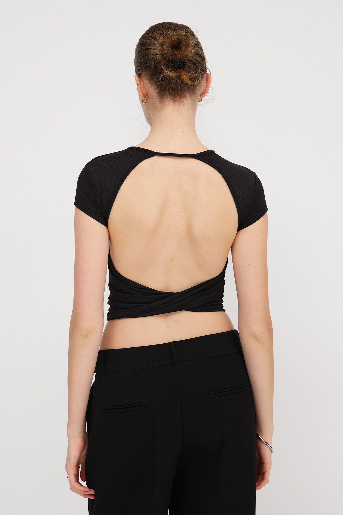 Addax-Tricou cu spate decoltat P0256-X4 5
