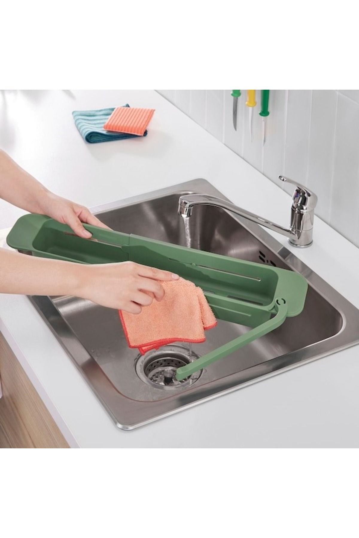 IKEA-SKOLÄST Sink Container, Extendable – Practical & Space-Saving Kitchen Organizer 5