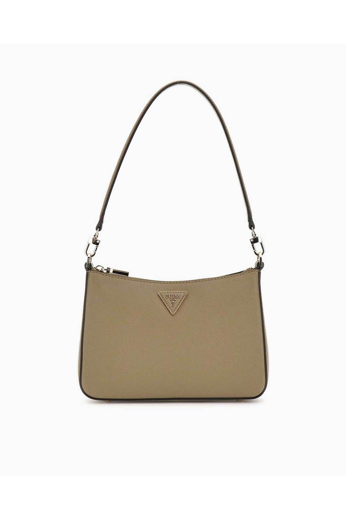 کیف شانه لوگوی Eco Jazlynn Guess