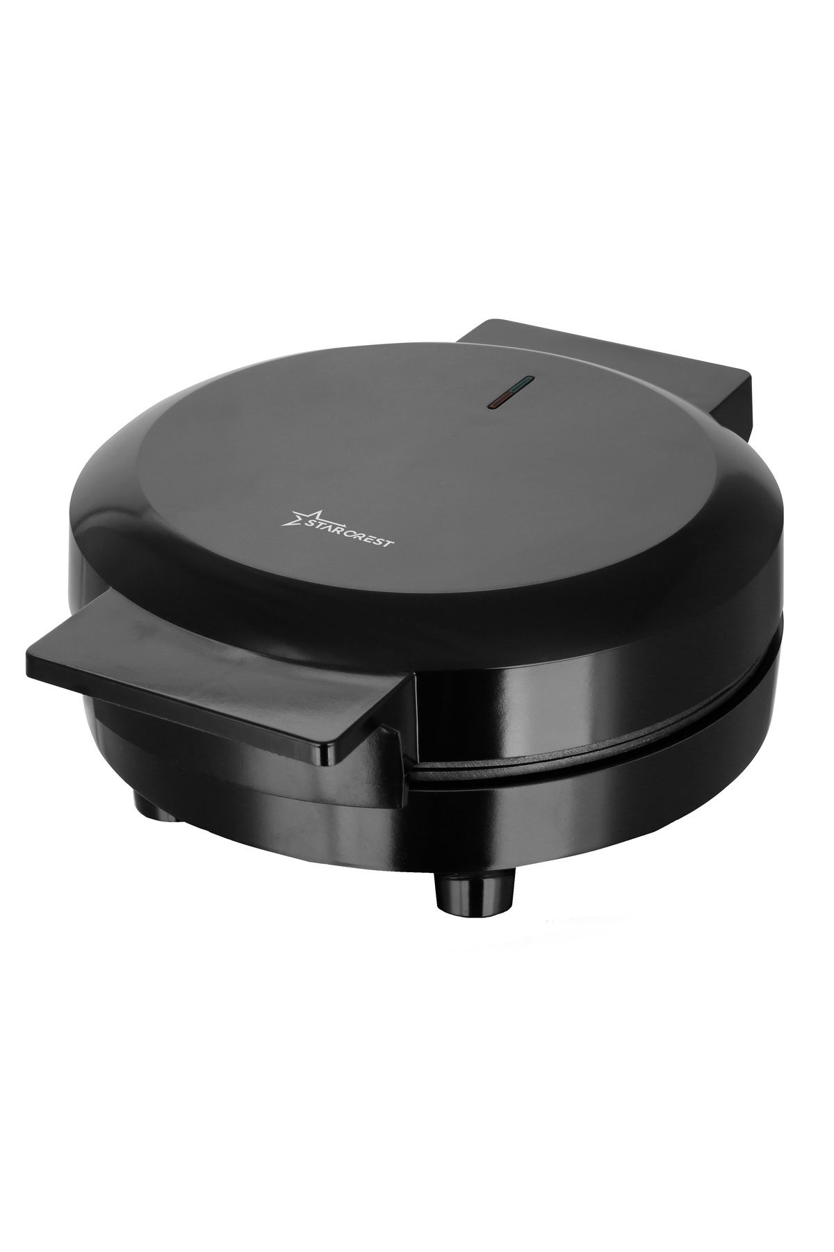 STARCREST-STARCREST WM-1912 Waffle Maker, 1000 W, 5 Waffles, Non-stick Plates, Black 3