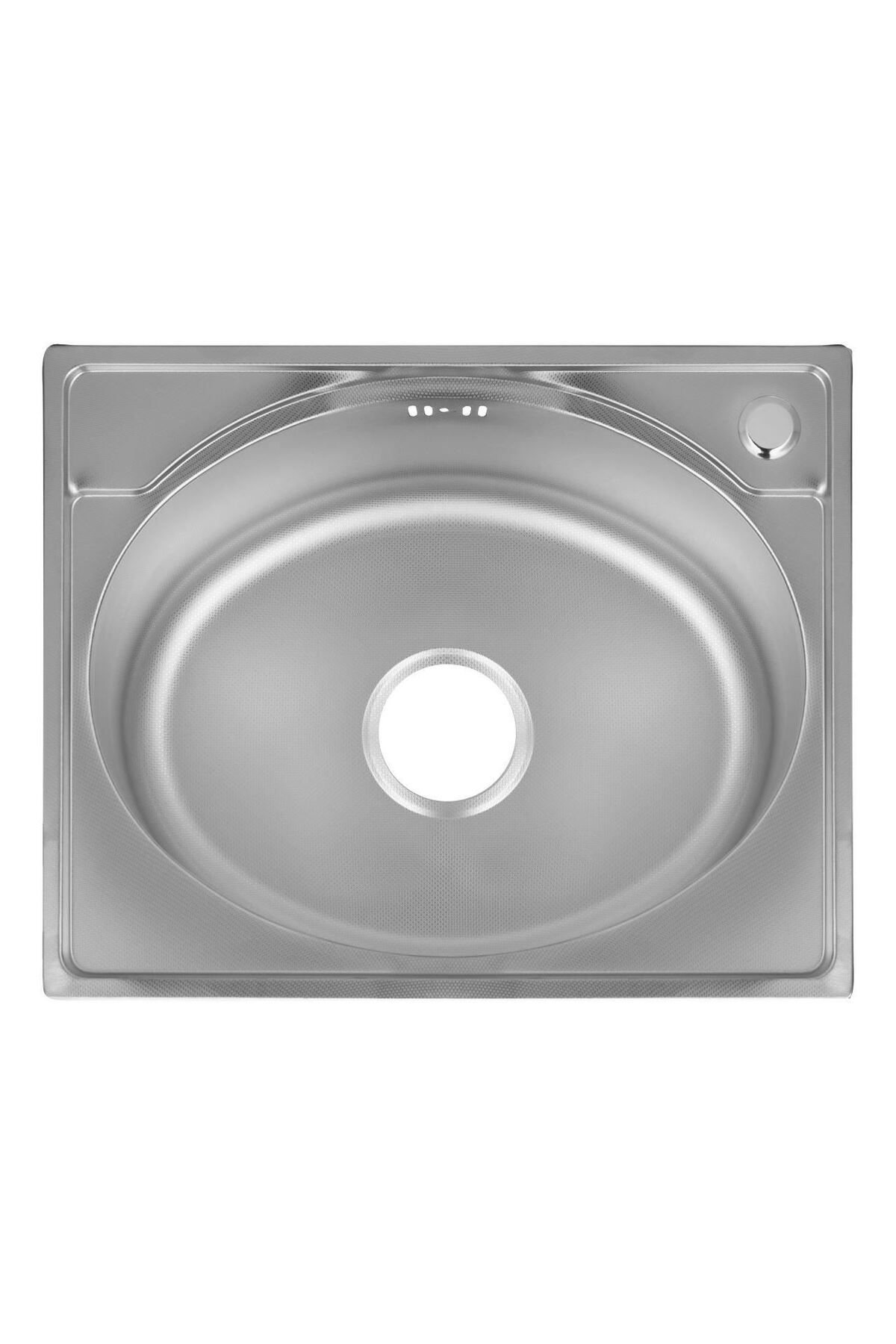 Freddo Chiuveta Bucatarie Pentru Blat Sn9005d, Anticalcar, Cuva Centru, 52x41cm, 18 Cm, Baterie Dreapta - One Size
