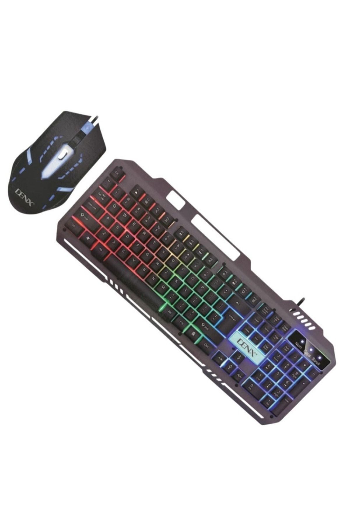 Denx-Wired RGB Backlit Keyboard and Gaming Mouse Set DX1795 8