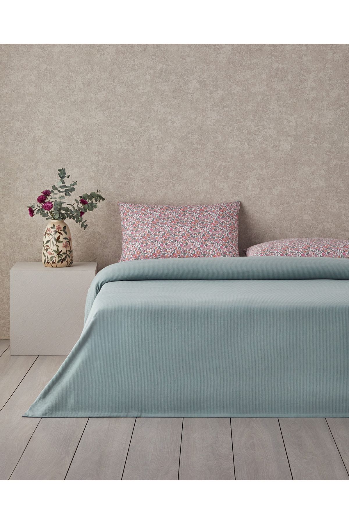 English Home Floret Bloom Soft Single Poszewka Na Kołdrę 150x220 Cm Różowy - Rozmiar uniwersalny