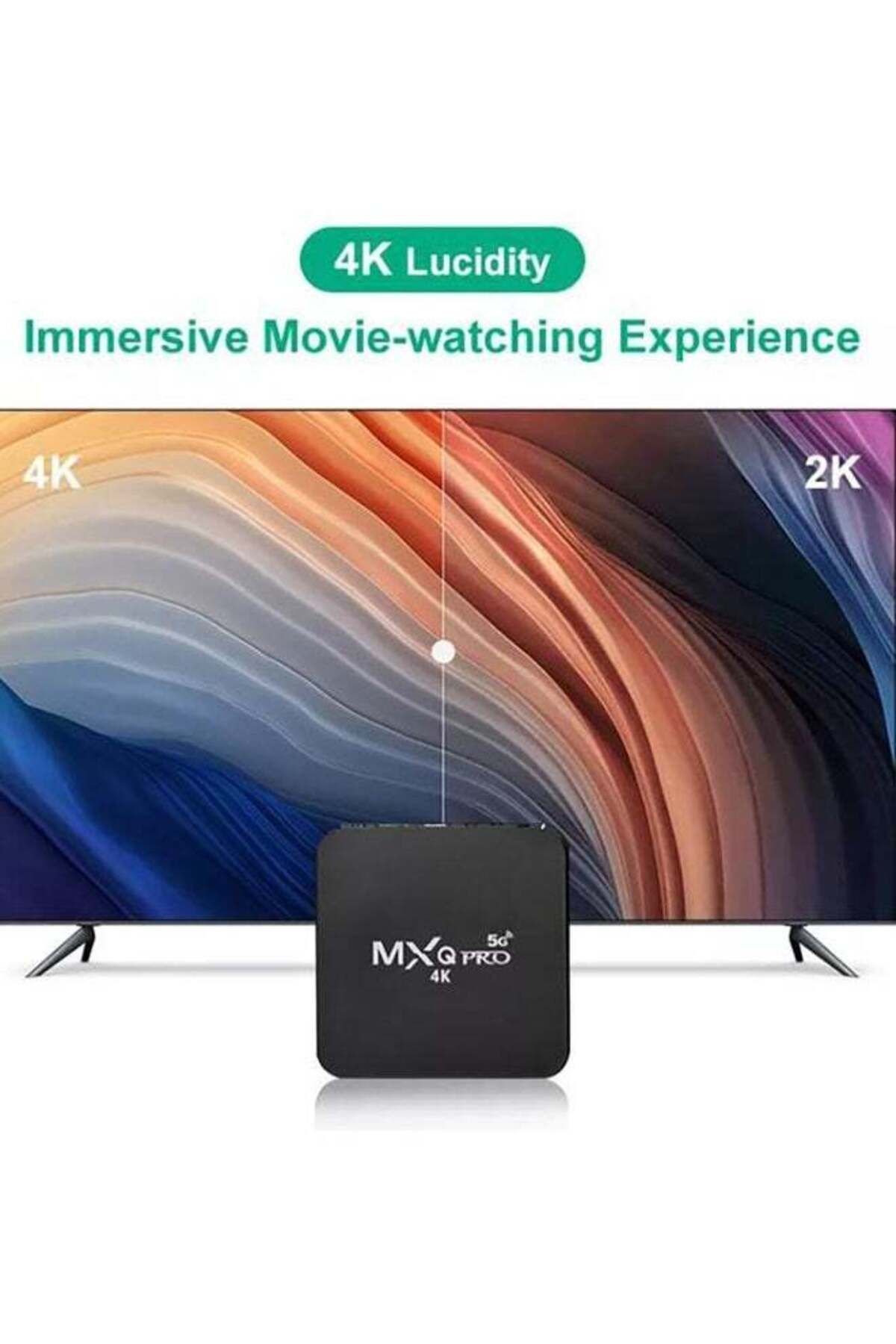 COOYA-Android Tv Box, Mxq pro, Can Use Wireless Mouse and Keyboard, Provide Ultra Hd Picture Quality 4