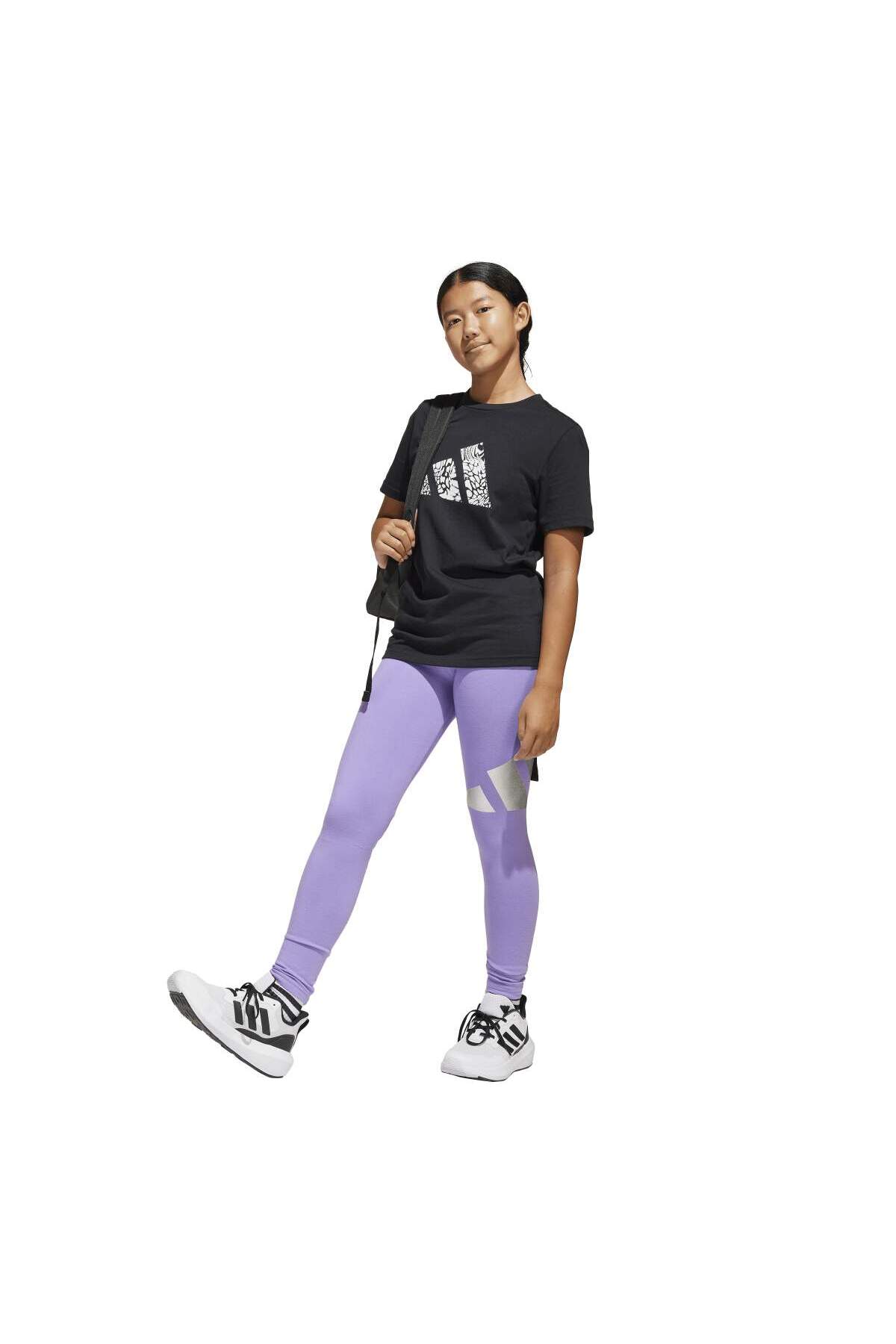 تی شرت دخترانه راسته آستین کوتاه | آدیداس adidas JI6733 - تصویر 5