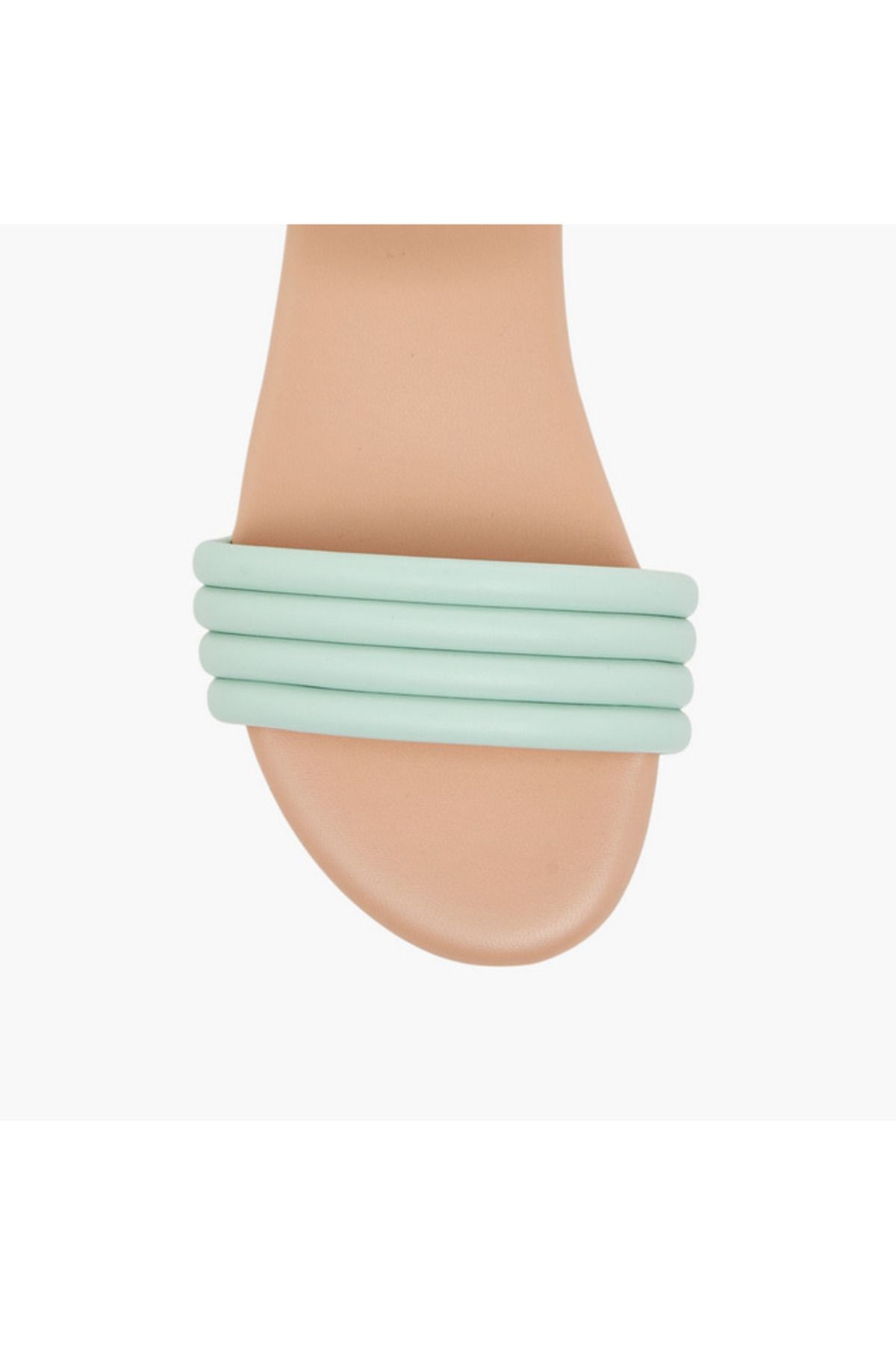 Flora Bella by Shoexpress-Flora Bella Strap Detail Sandals with Hook and Loop Closure 3