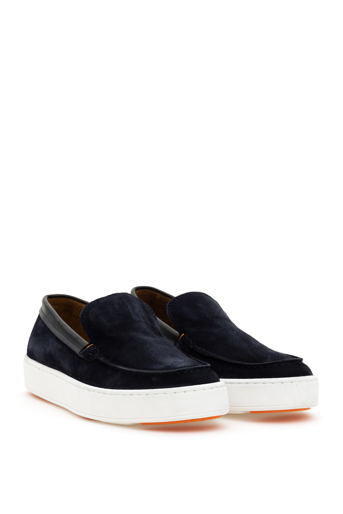 کفش‌های راحتی چرم ۱۰۰٪ سرمه‌ای با زیره ترمو برند کاشارل کد:(50302398-VR033) Cacharel