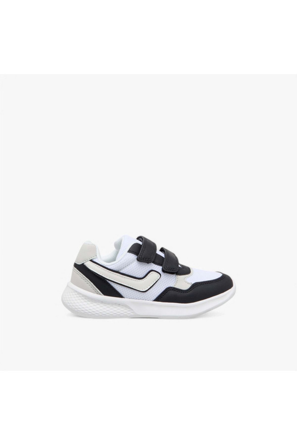 LBL by Shoexpress-Colourblock Sneakers with Hook and Loop Closure 3