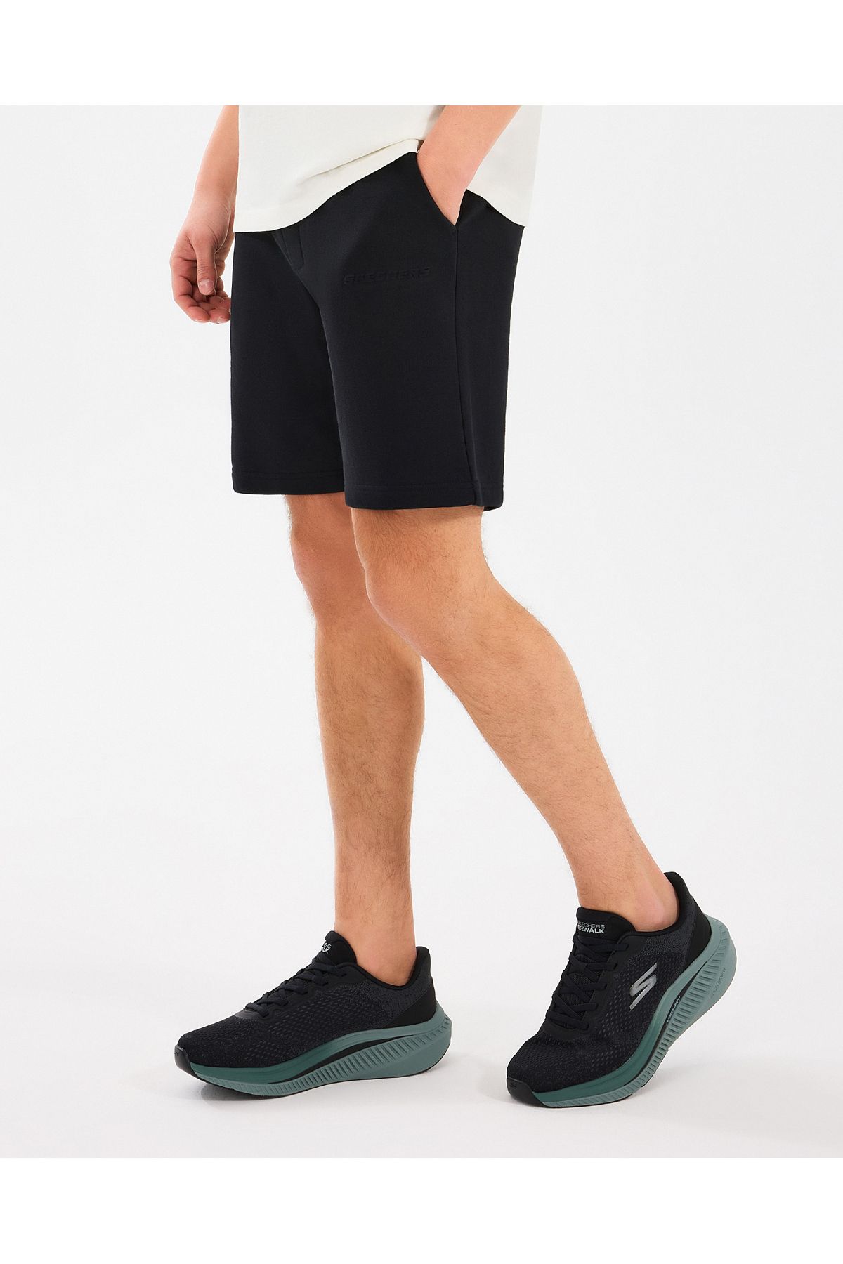 M Essential Sweatshort Erkek Siyah Şort S2510064-001 - 2