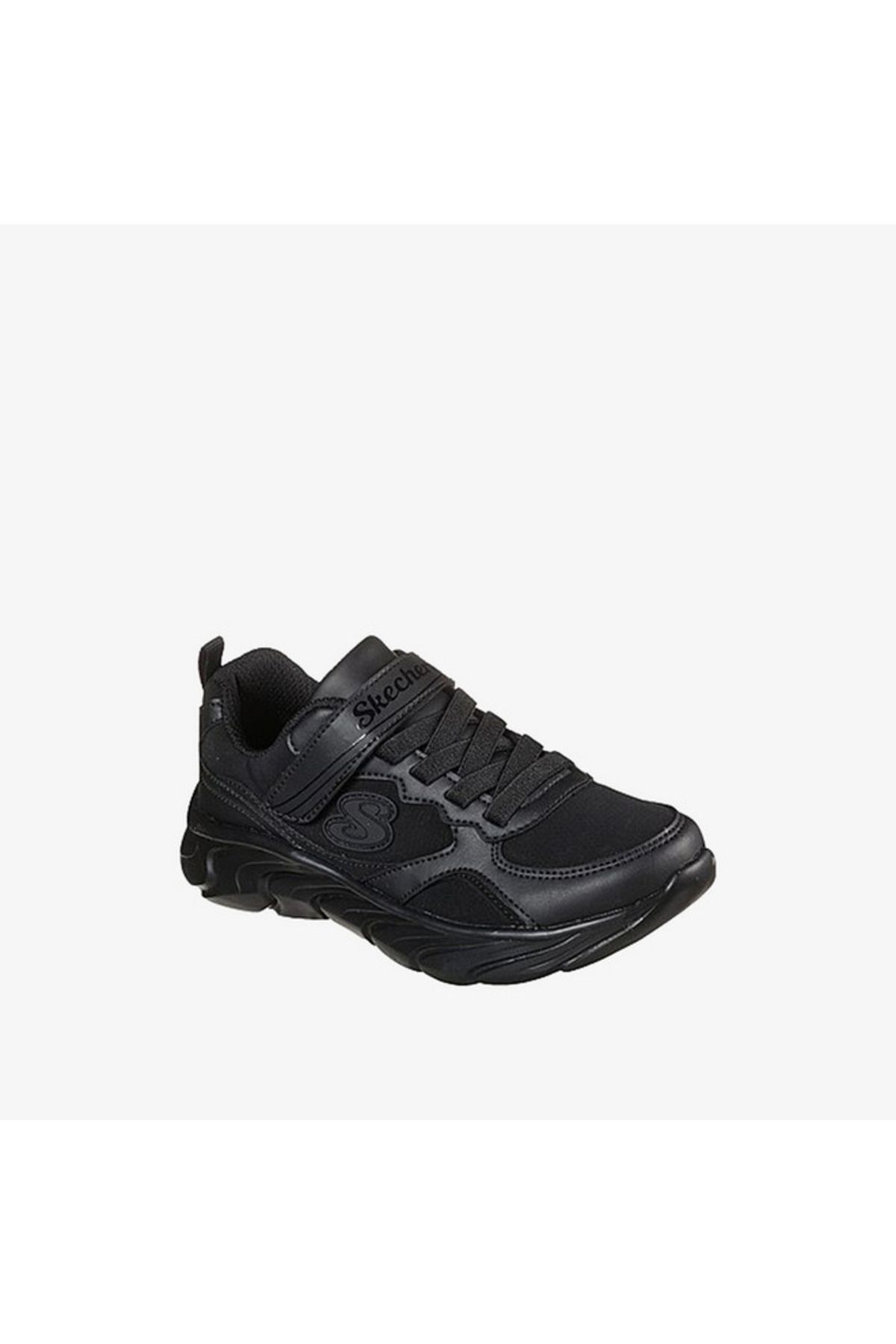 SKECHERS-Textured Running Shoes with Hook and Loop Closure - DYNAMIC DASH 1