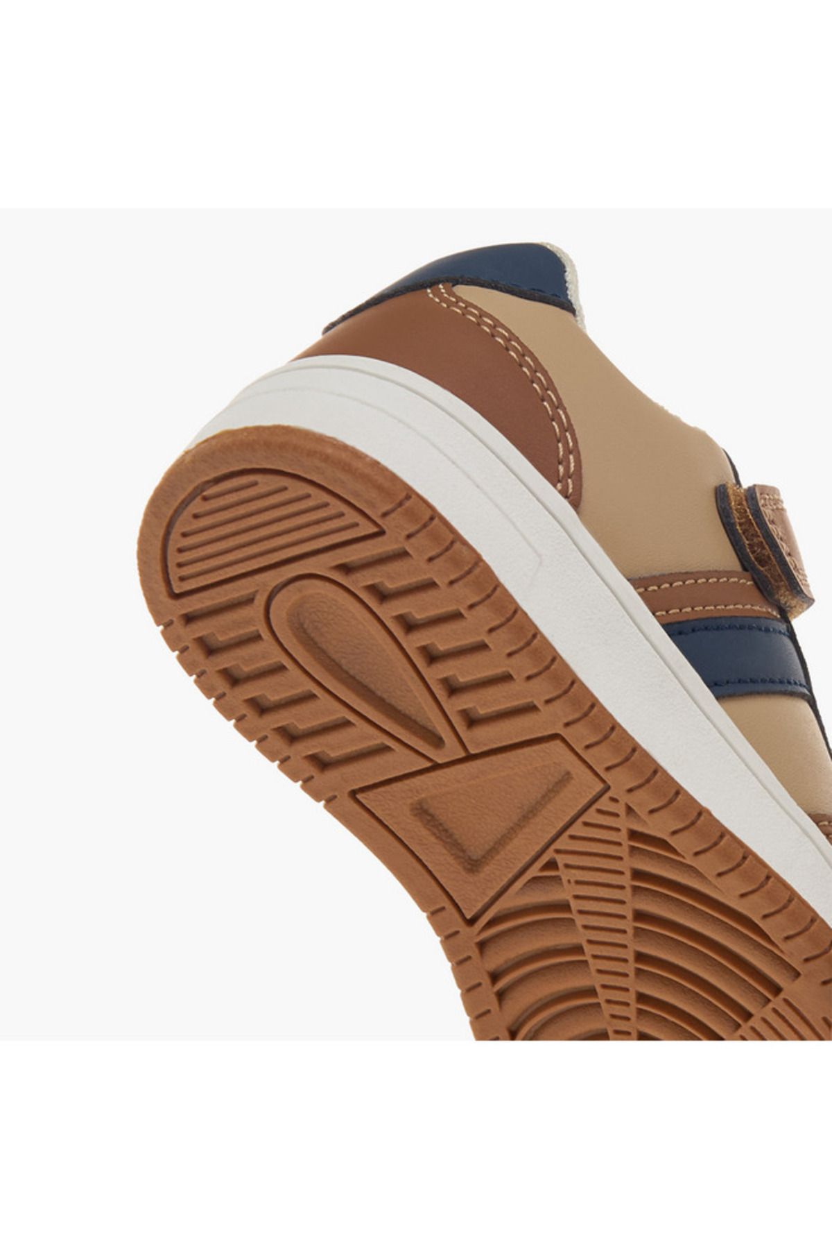 LBL by Shoexpress-Colourblock Sneakers with Hook and Loop Closure 5