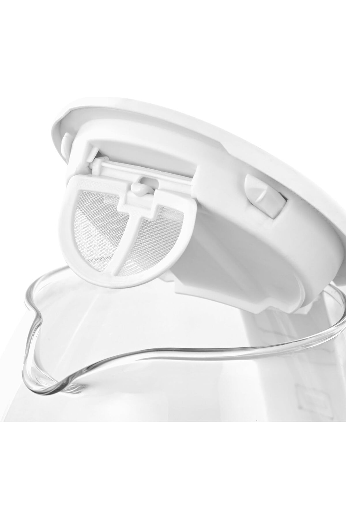 COOYA-2200W Electric Glass Kettle with LED Glow Indicator,automatically turns off when water boils,1.7 L 3