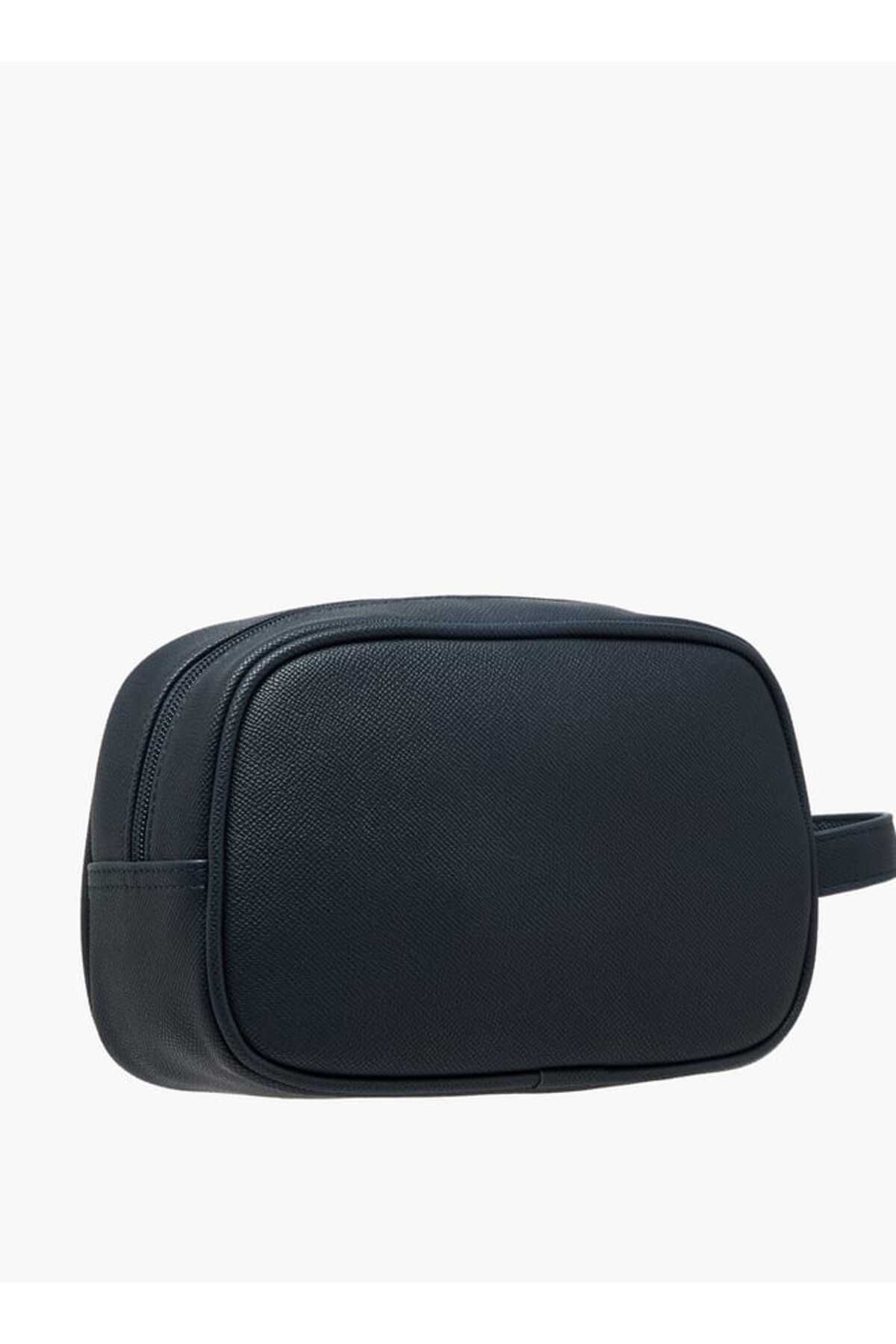 LBL by Shoexpress-Textured Pouch with Handle and Zip Closure 2
