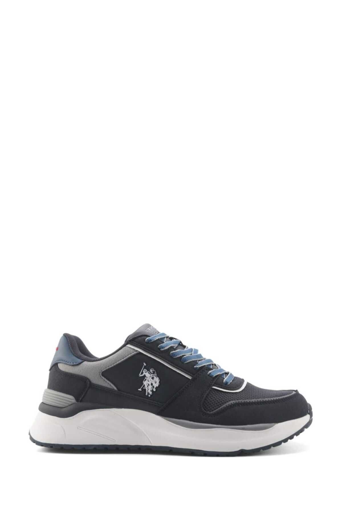 کفش اسپرت مردانه آبی ناوی MACK 5FX U.S. Polo Assn.