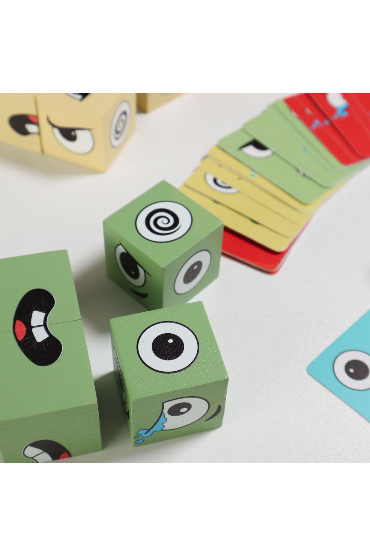 Crowart-Emotion Cubes - Fun and Educational Emotion Matching Game (4-Person) 7