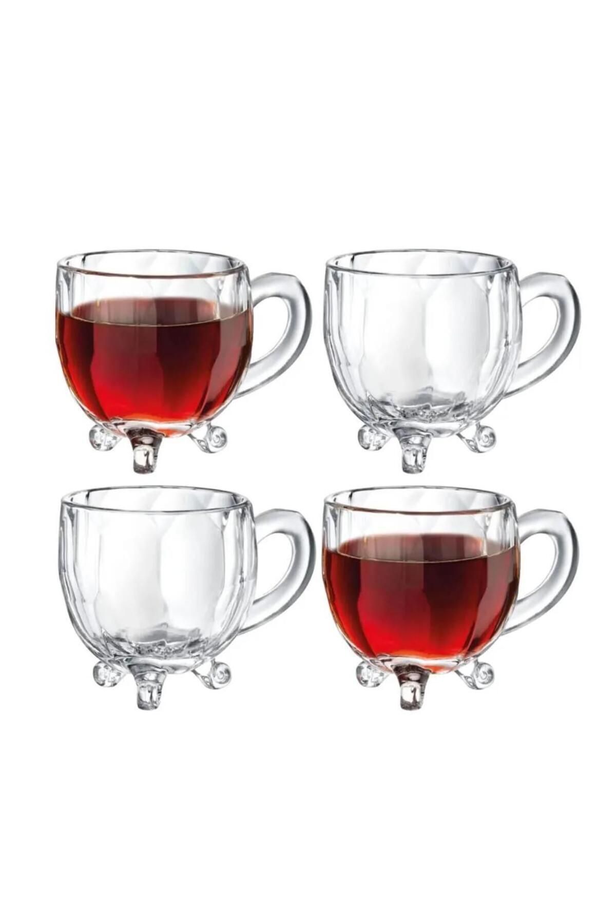 HOMENIVA-Priour 4-Piece Glass Standing Set 5