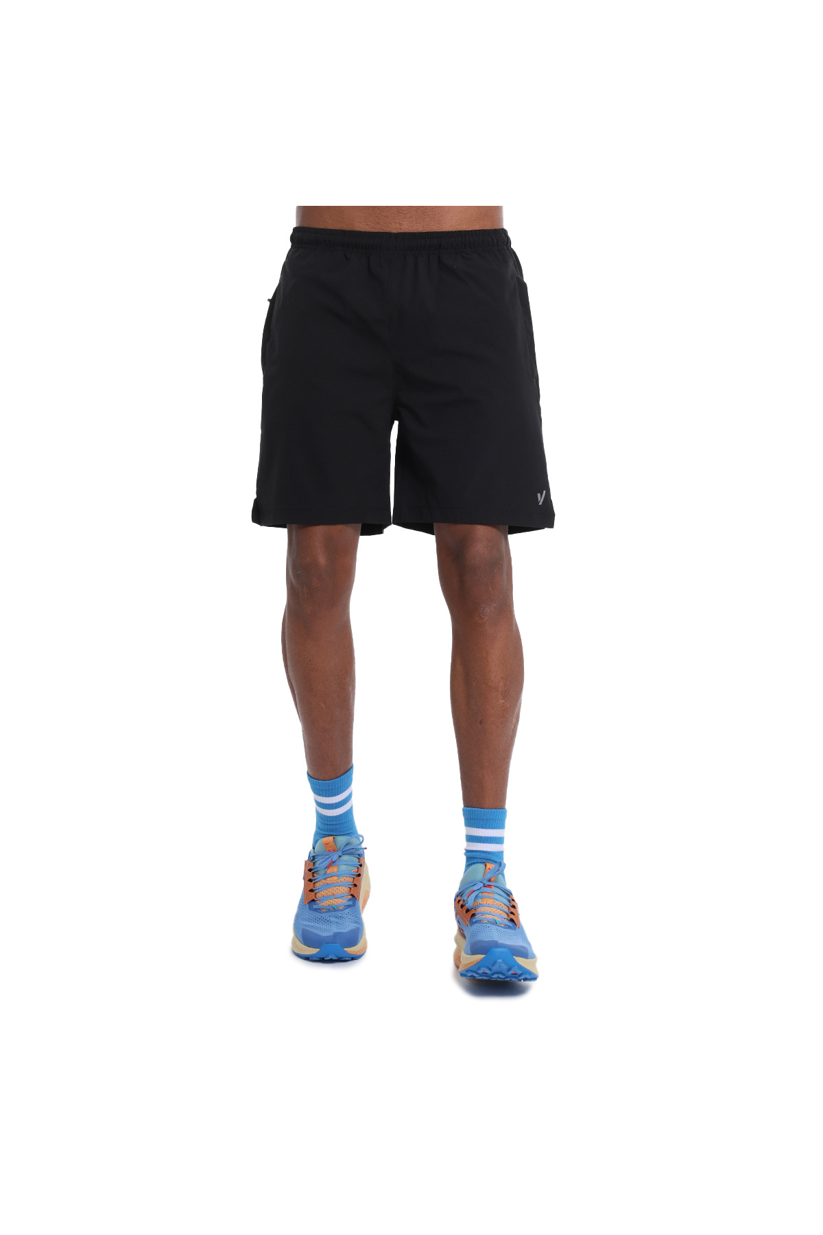 Sportive Spacco 3 Erkek Siyah Koşu Şortu 25YE011-SYH