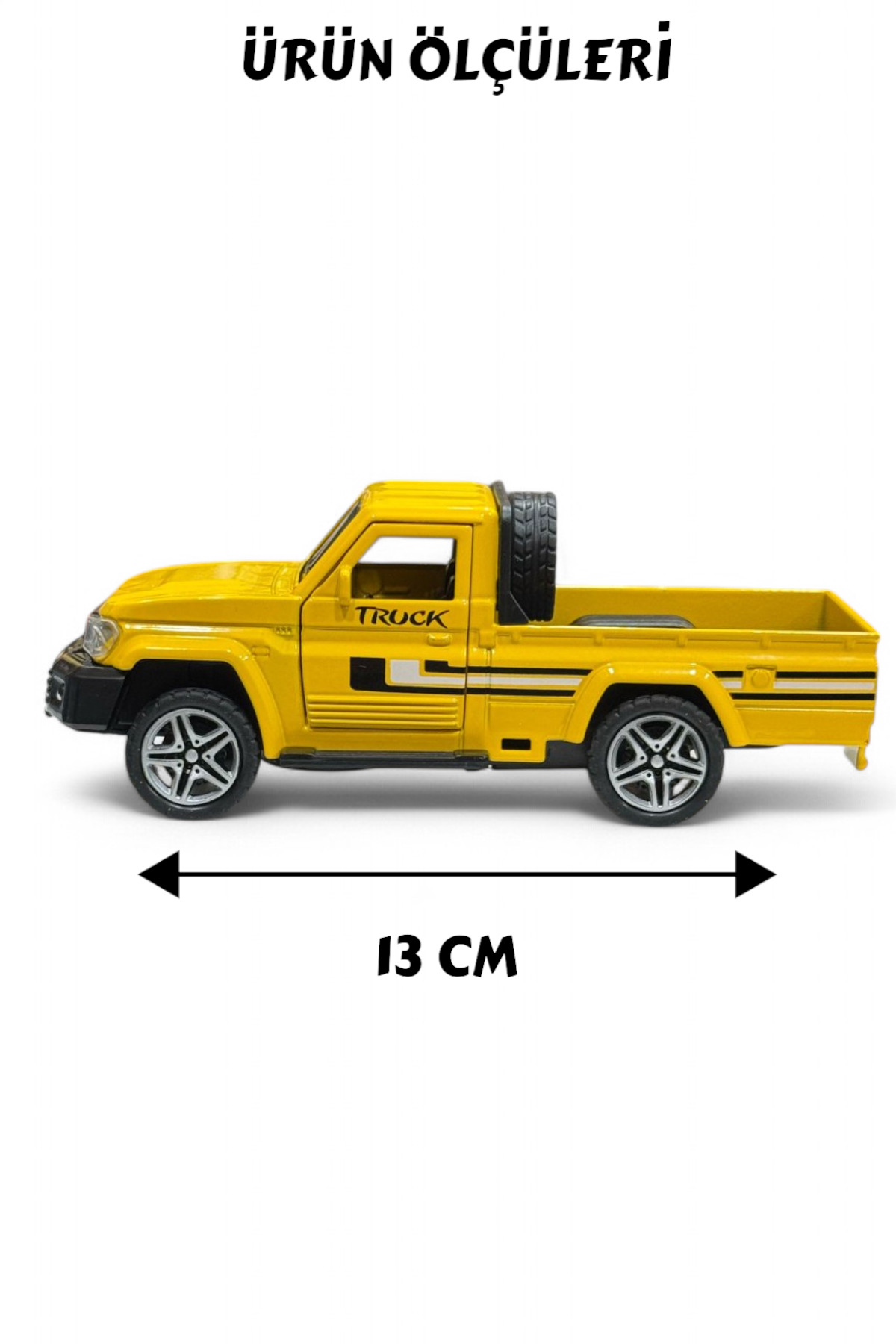 YILDIRIM OYUNCAK Çek Bırak Die-Cast 1:32 Kamyonet Kapıları Açılır