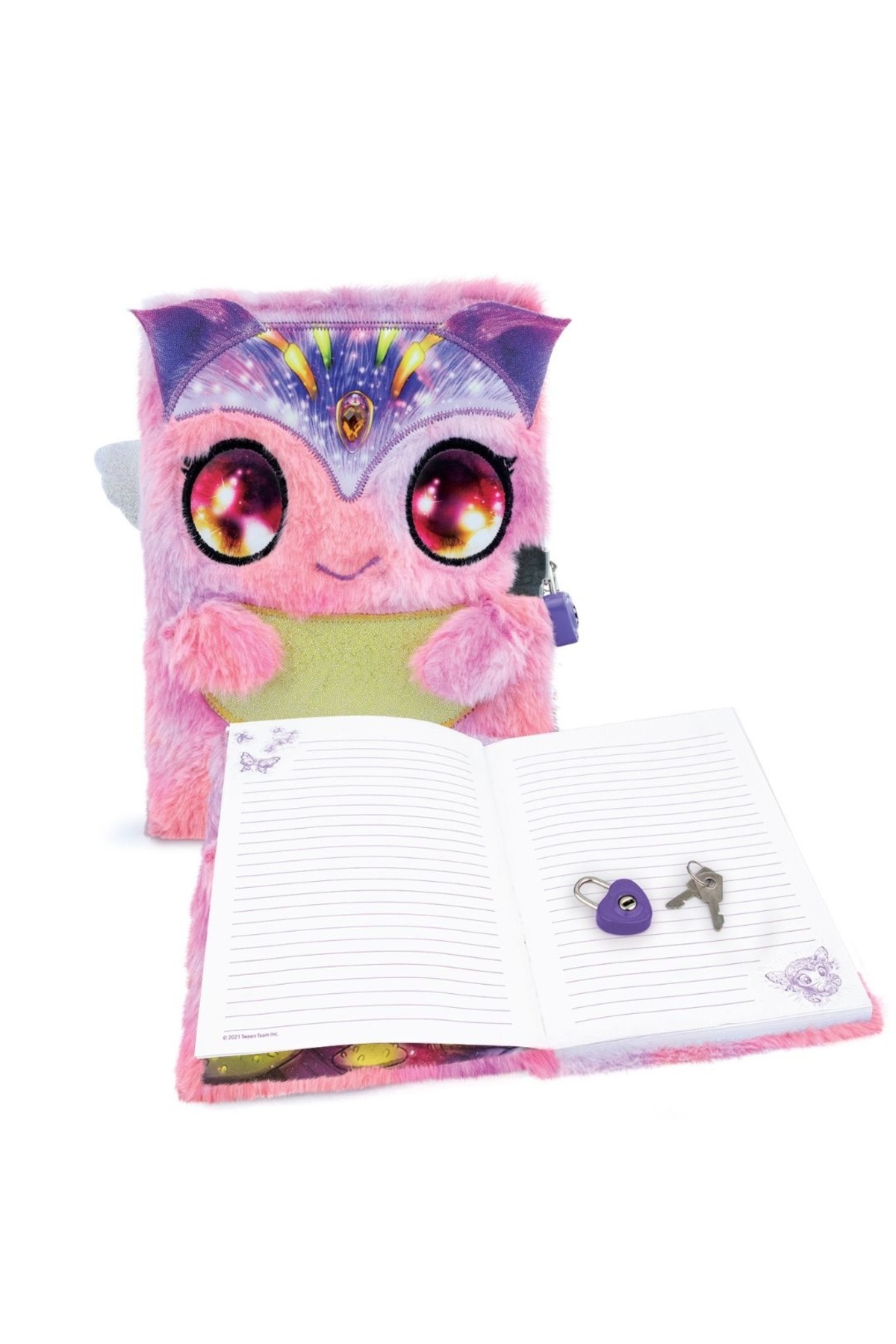 NEBULOUS STARS-Fluffy Diary, with Lock, Character Lumina - Nebulous Stars 5