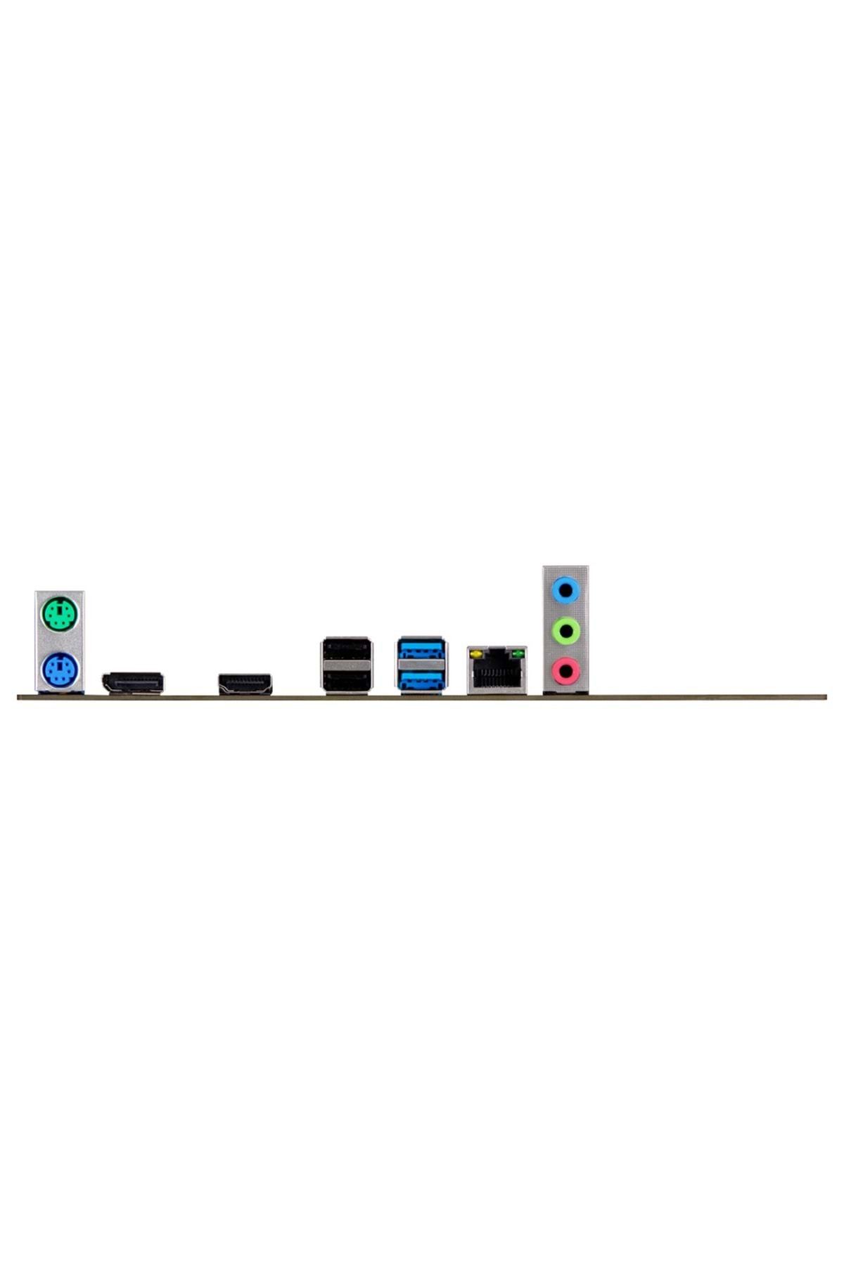 TURBOX-H510P V1.1 (Z590) Sata,M2 Ddr4 3200Mhz Usb3.0 Dp HDMI Audio G.Lan 1200 Motherboard 3