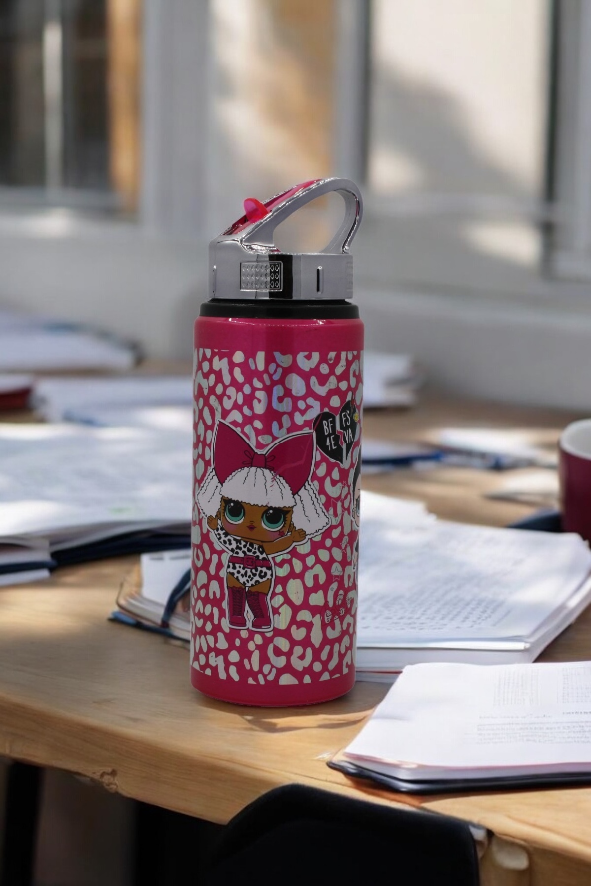 Stor – Bouteille Sport L.O.L. Surprise – 400 Ml – Rose – Sans BPA – Gourde Réutilisable Enfant