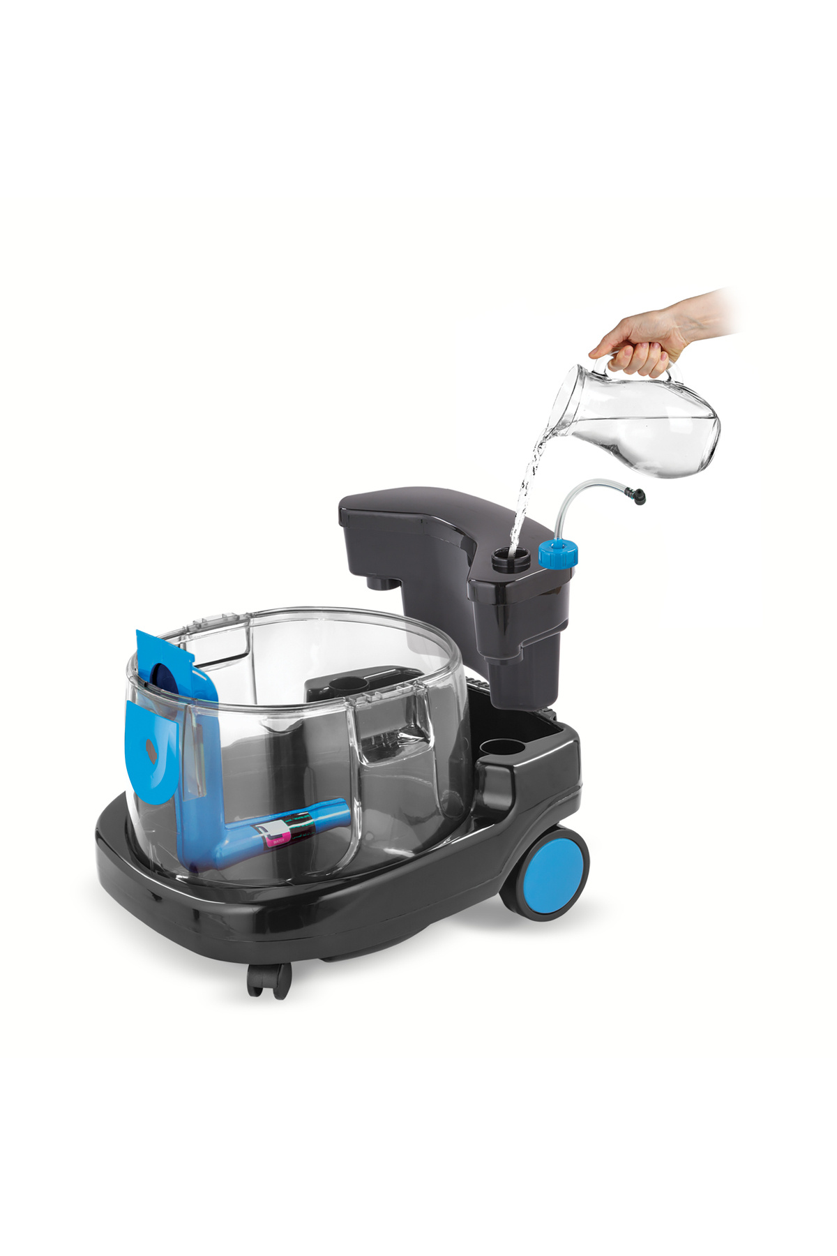 Zilan-Aspirator profesional Zilan ZLN2013 cu spalare injectie extractie, aspirare uscata si umeda, 2200W 2