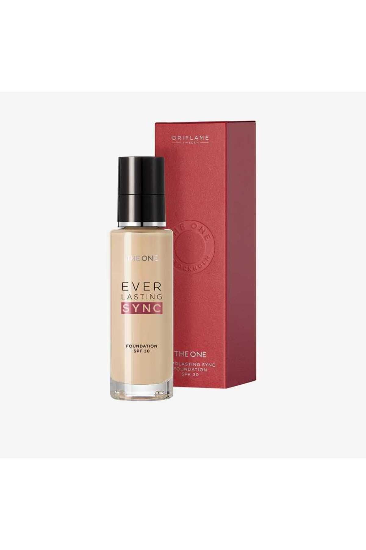 Oriflame The One Everlasting Sync Uva Koruması Sağlayan Suya Dayanıklı Fondöten 30 Spf Light Rose Cool 35782