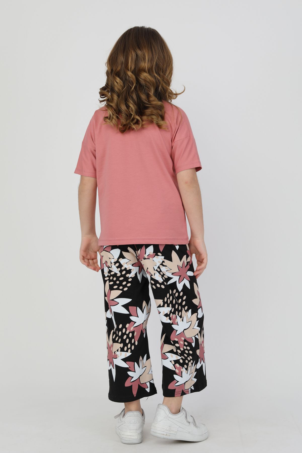 e-çocuk-Today Enjoy Printed Girl's Suit 7