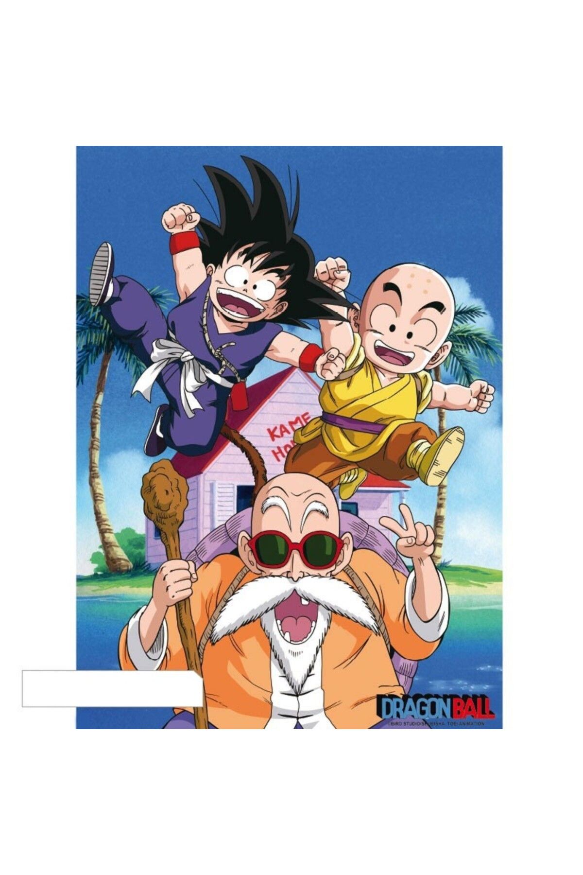 Dragon Ball Poster Dragon Ball Master Roshi , 52x38cm, Zumzeria - One Size