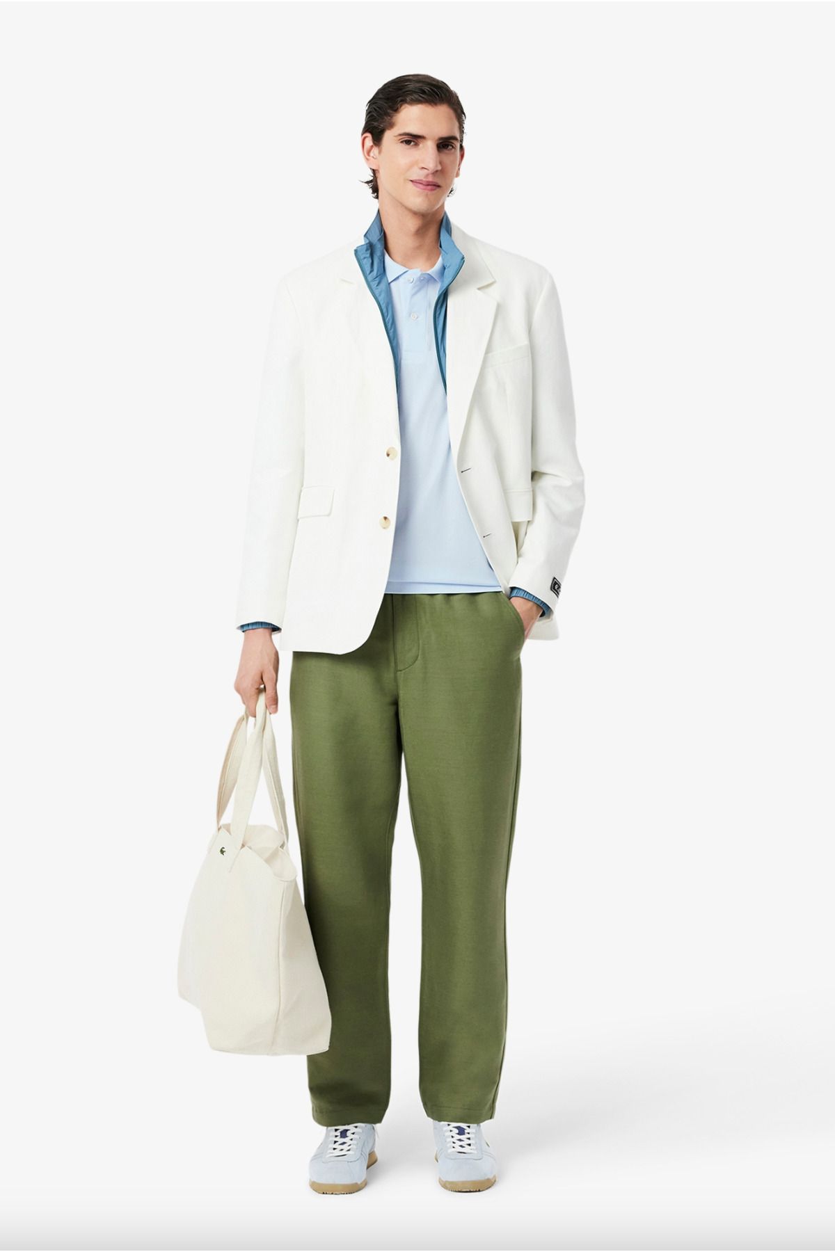 تی شرت یقه پولو مردانه پیراهن چند چوگان سبک L.12.12 کلاسیک FIT Lacoste