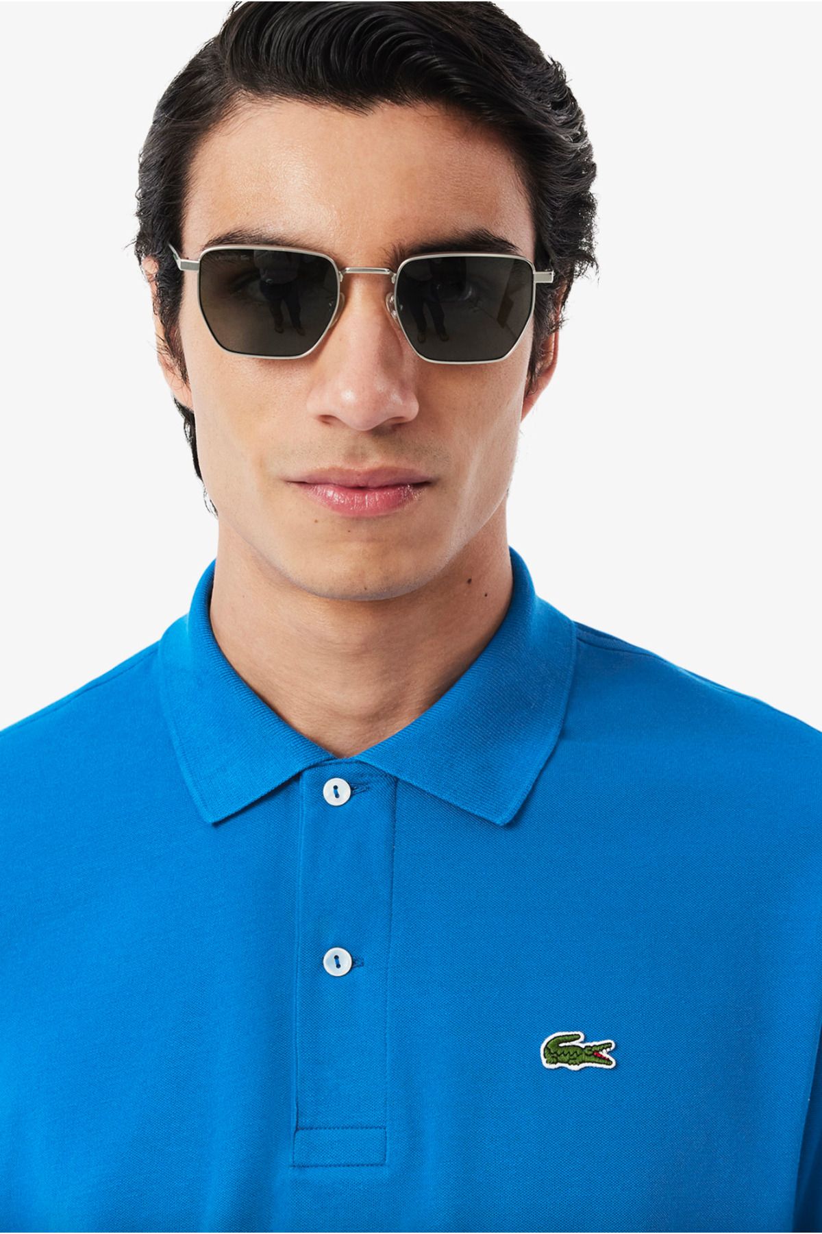 تی شرت یقه پولو مردانه پیراهن چند چوگان سبک L.12.12 کلاسیک FIT Lacoste