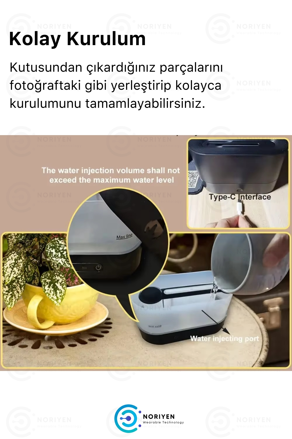 Yeni Nesil Alevli Şömine Hava Nemlendiricisi 250 ML Renkli Gece Işığı Buhar Makinesi Aroma Difüzör