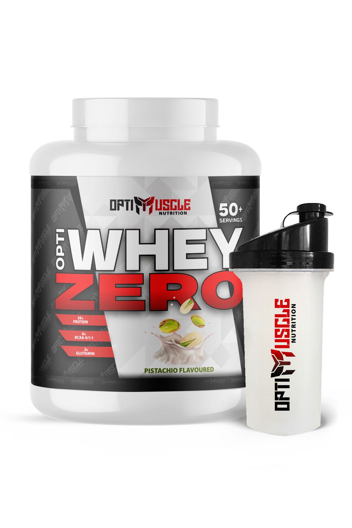 Optimuscle Nutrition Opti Whey Zero Antep Fıstığı 1530g - 50 Servis