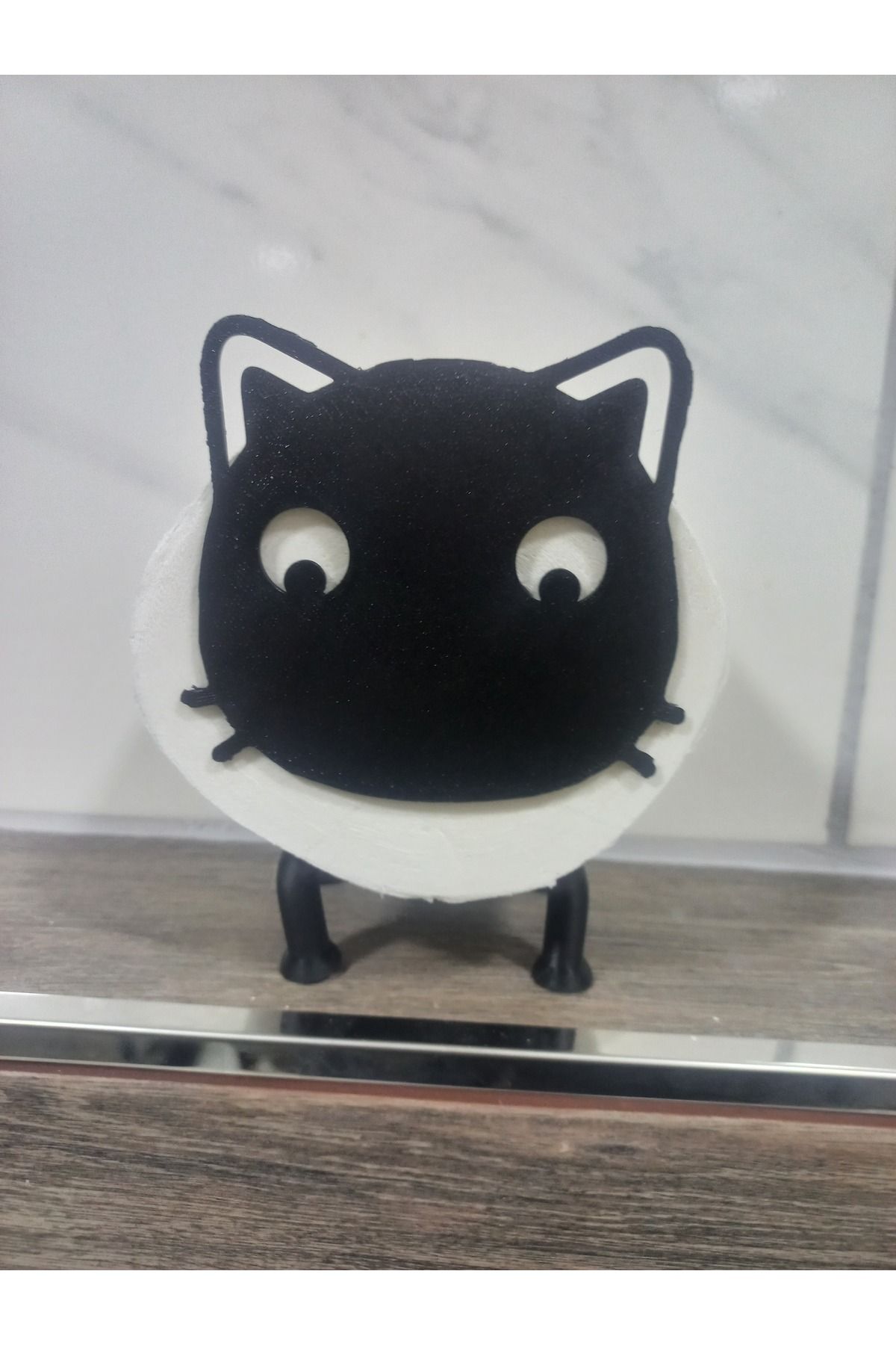 Koyun veya Kedi  Şeklinde 3D Printer Peçetelik,tuvalet kağıtlığı - Şık ve Eğlenceli Tasarım