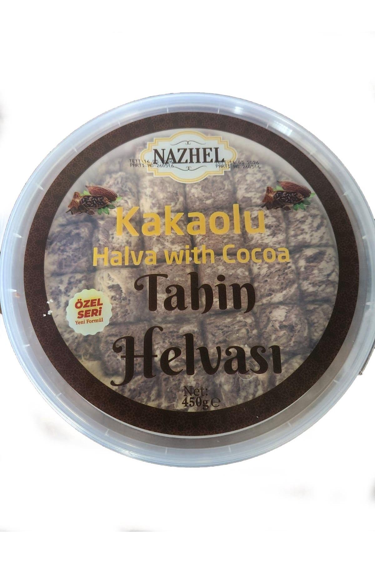 NAZHEL Kakaolu Tahin Helvası 450 gr.