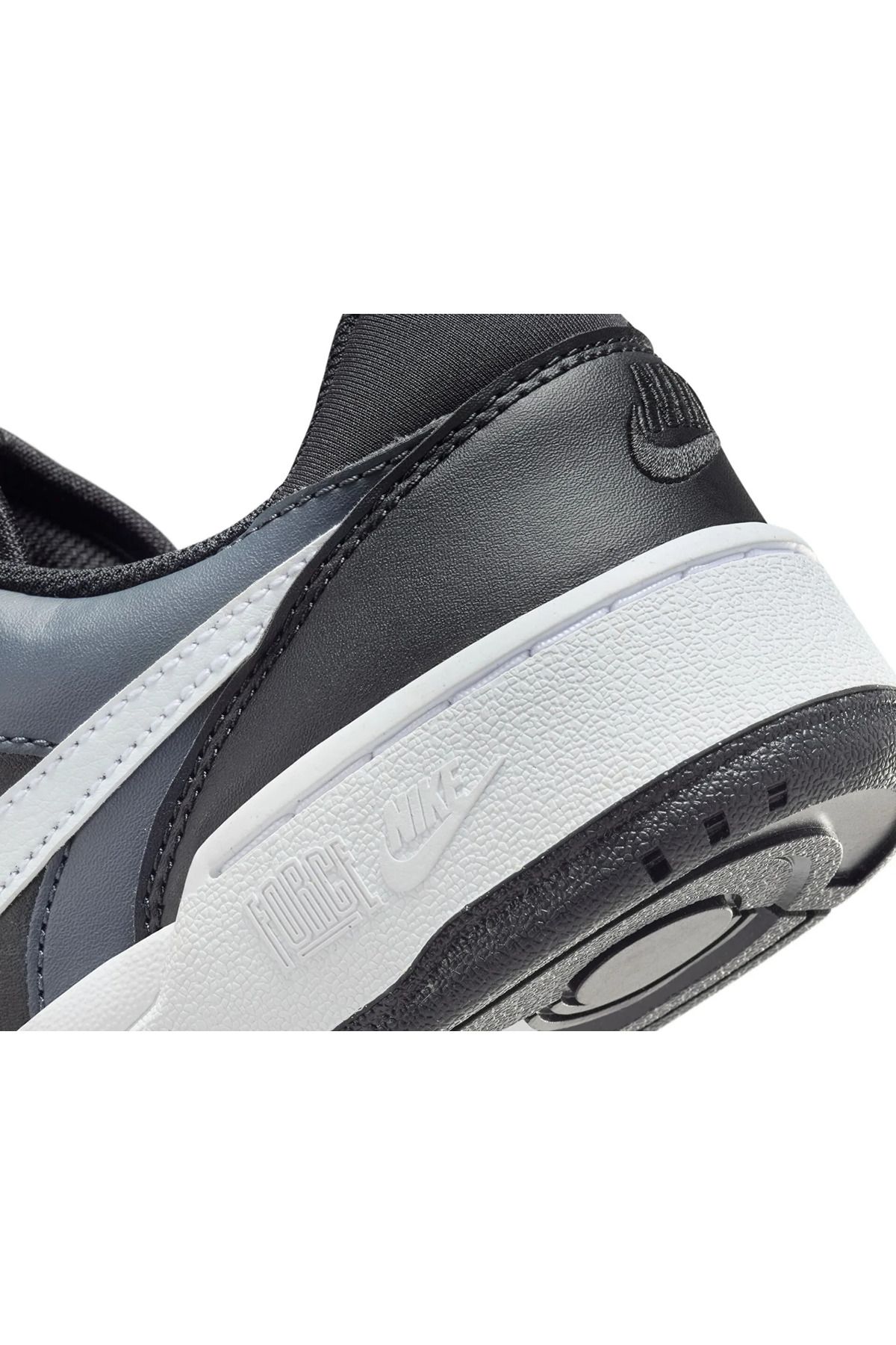 Nike-Full Force Low Black Youth Casual Shoes 8
