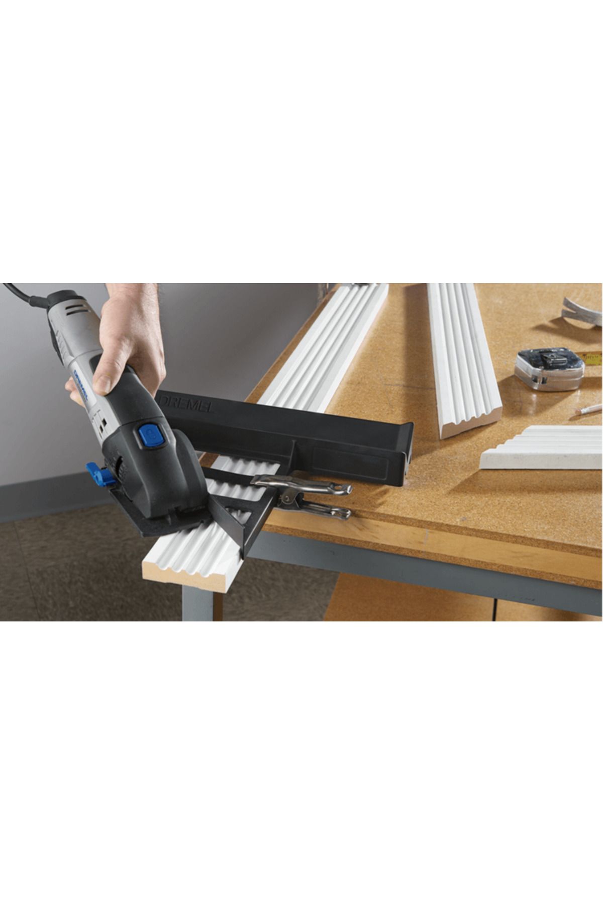 Dremel-DREMEL® DSM20 Compact Saw (DSM20-3/4) - 710W Power for Precise and Clean Cutting 5