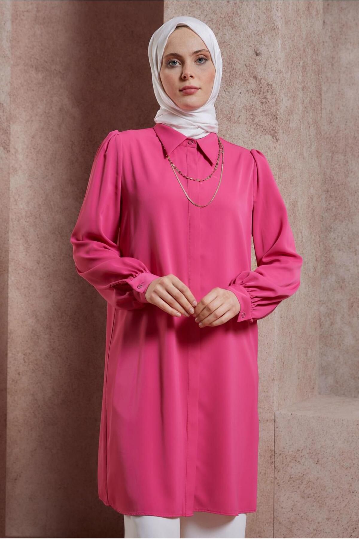 تونیک یقه پیراهن 44448 Alvina