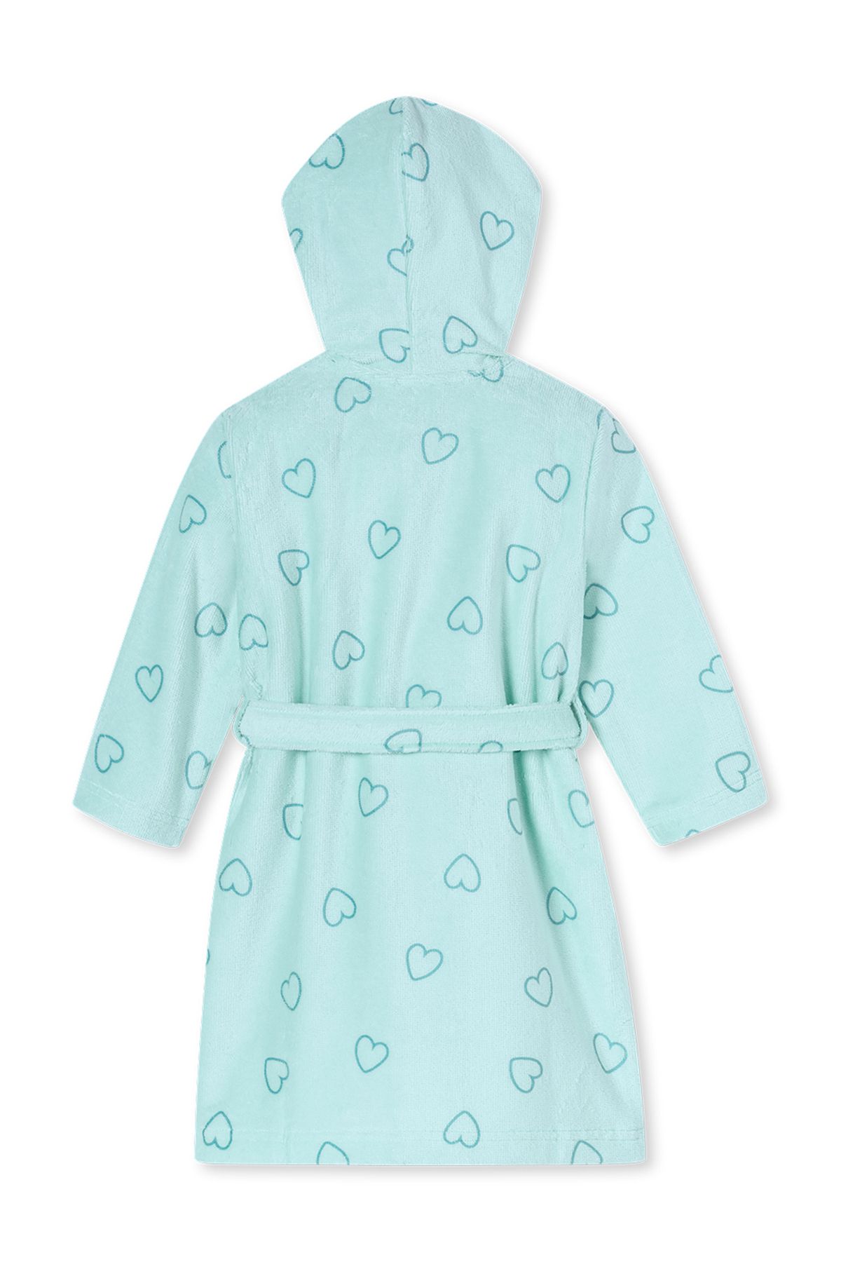 Schiesser Bademantel Aqua Kids Girl Bade-mantel Sauna Morgen-mantel für Babys & Mädchen - 104