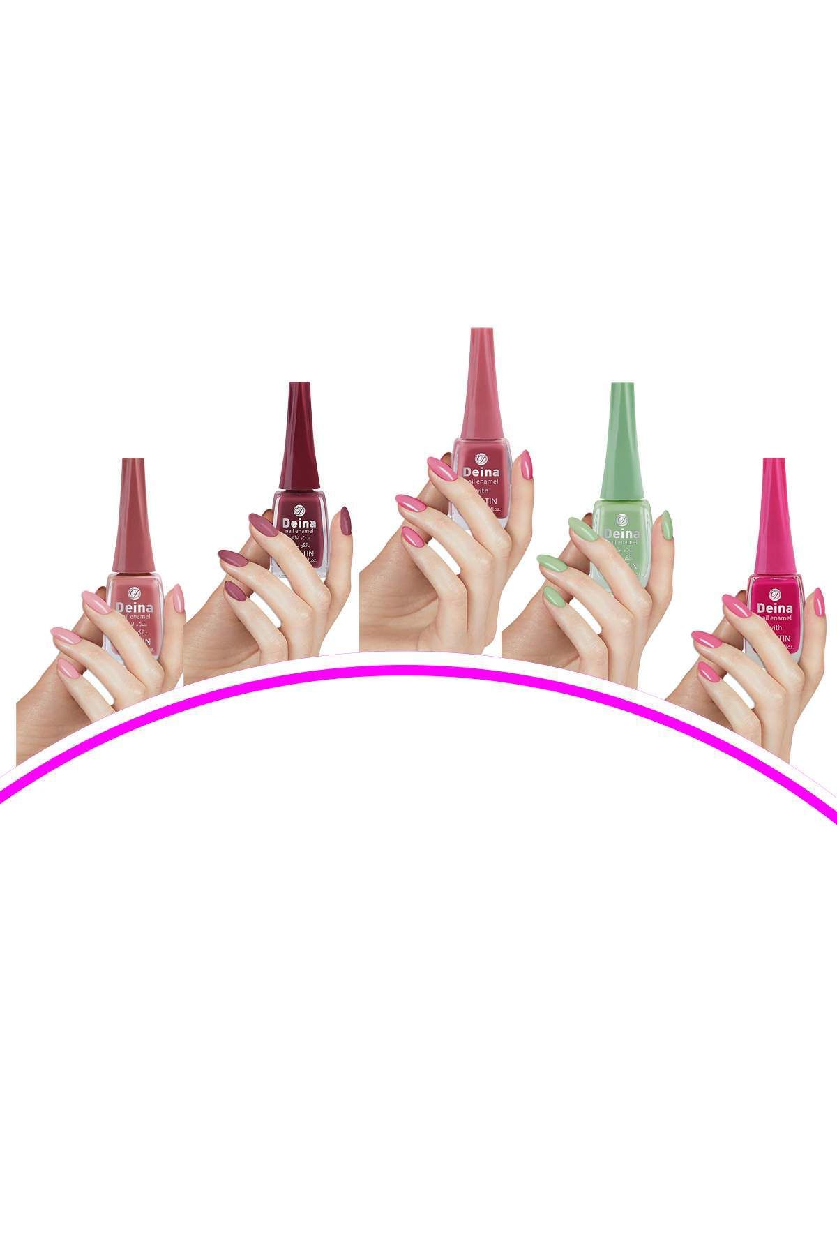 Alray 5 Adet Keratinli Besleyici Oje 14 ml Set2