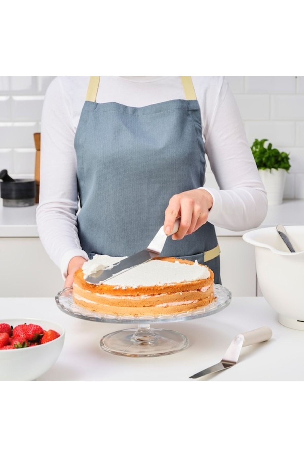IKEA-LÄTTBAKAD Offset Spatula – Precision Baking & Decorating Tool 3