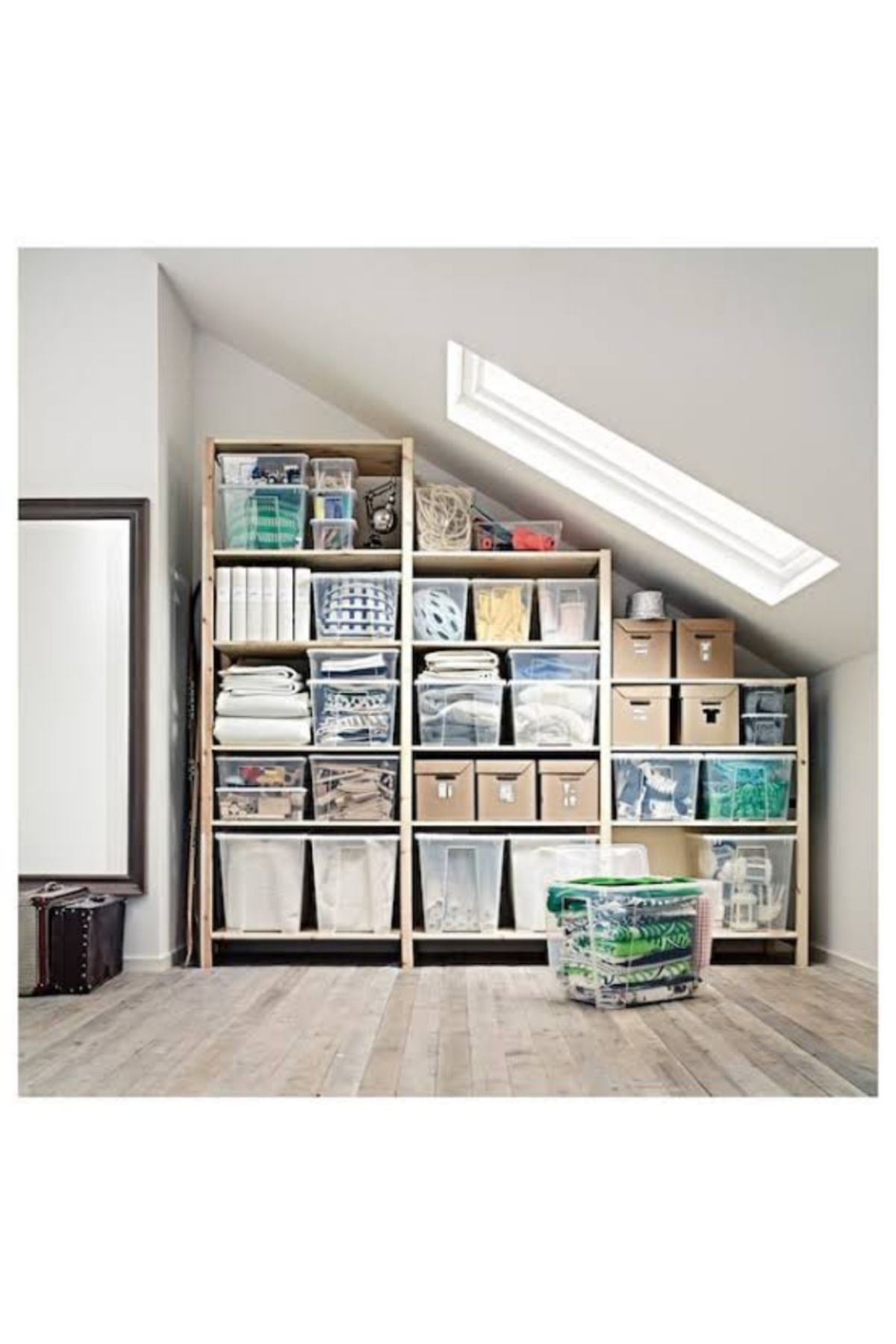 IKEA-SAMLA Transparent Storage Box, 5L – Durable, Stackable & Easy to Organize 4