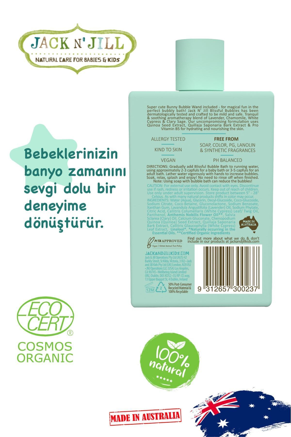 Jack N'Jill Jack N Jill Doğal Banyo Köpüğü 300 ml fotoğrafı 2 (önizleme)