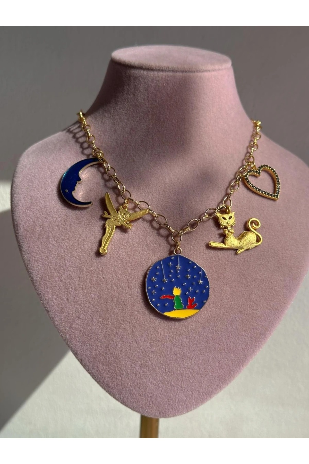 Reorah Collection-Little Prince Charm Necklace 2