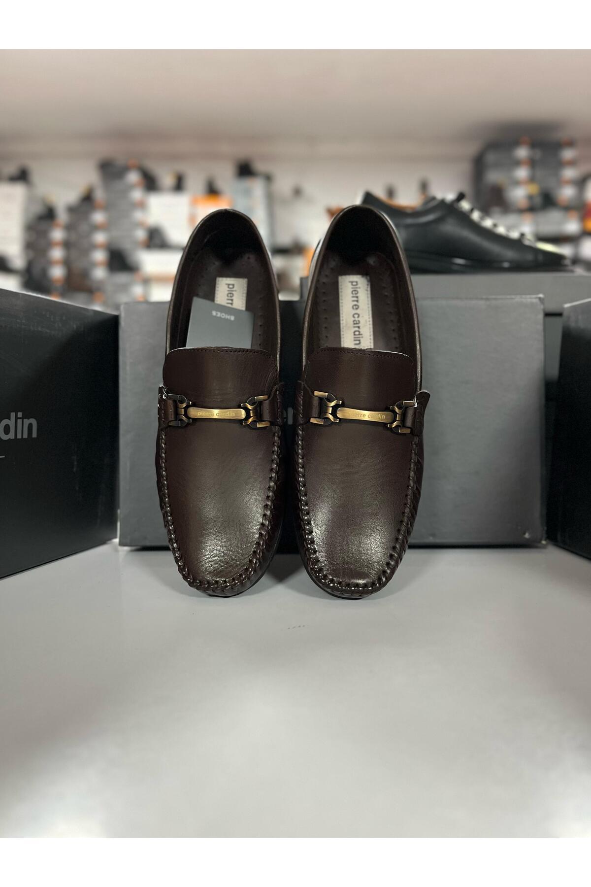 کفش کژوال مردانه راسته | پیر کاردین Pierre Cardin PC-90155 - تصویر 3