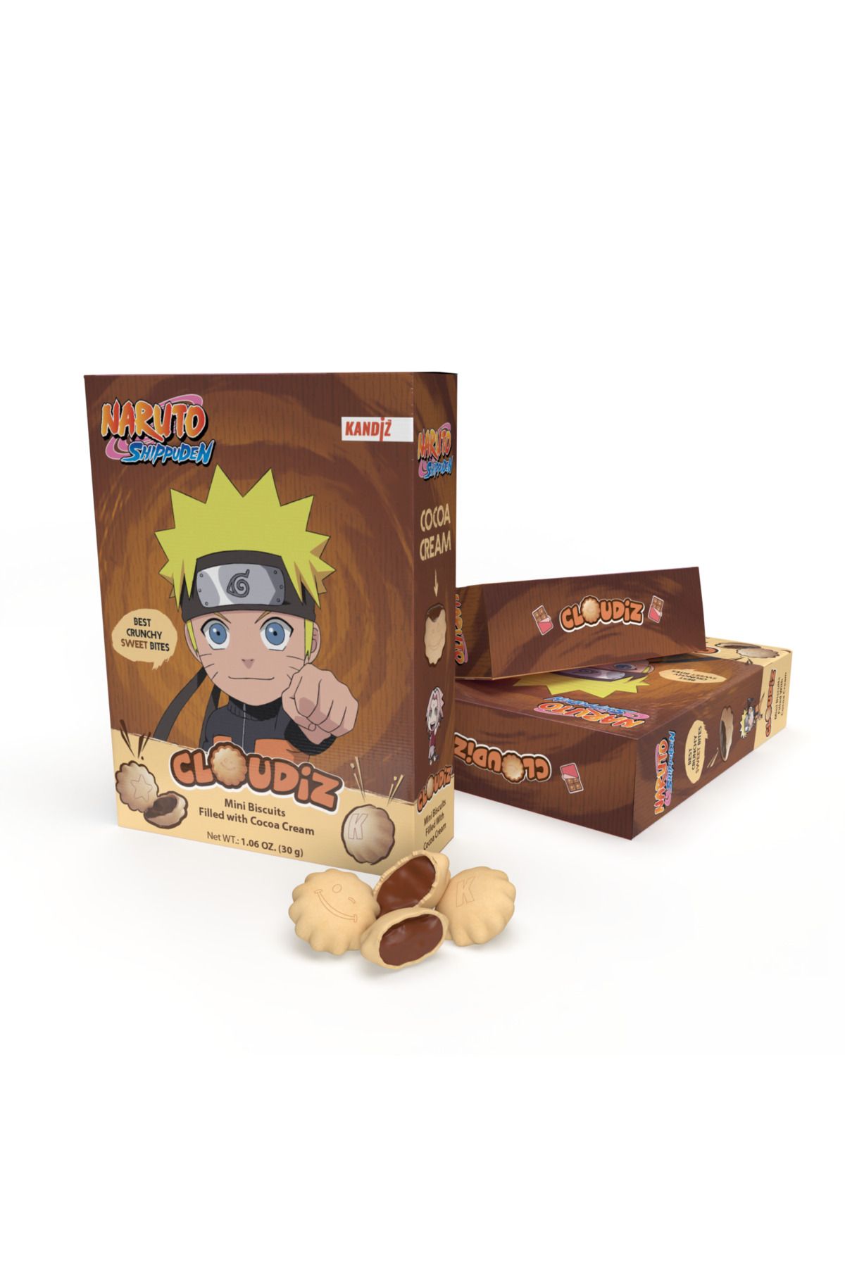 KANDİZ Cloudiz Chocolate Naruto 30g